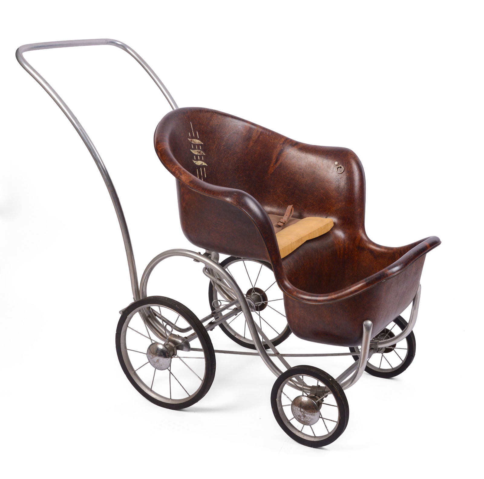 Hedstrom Union Co Molded Child's Carriage. (1 of 6)
