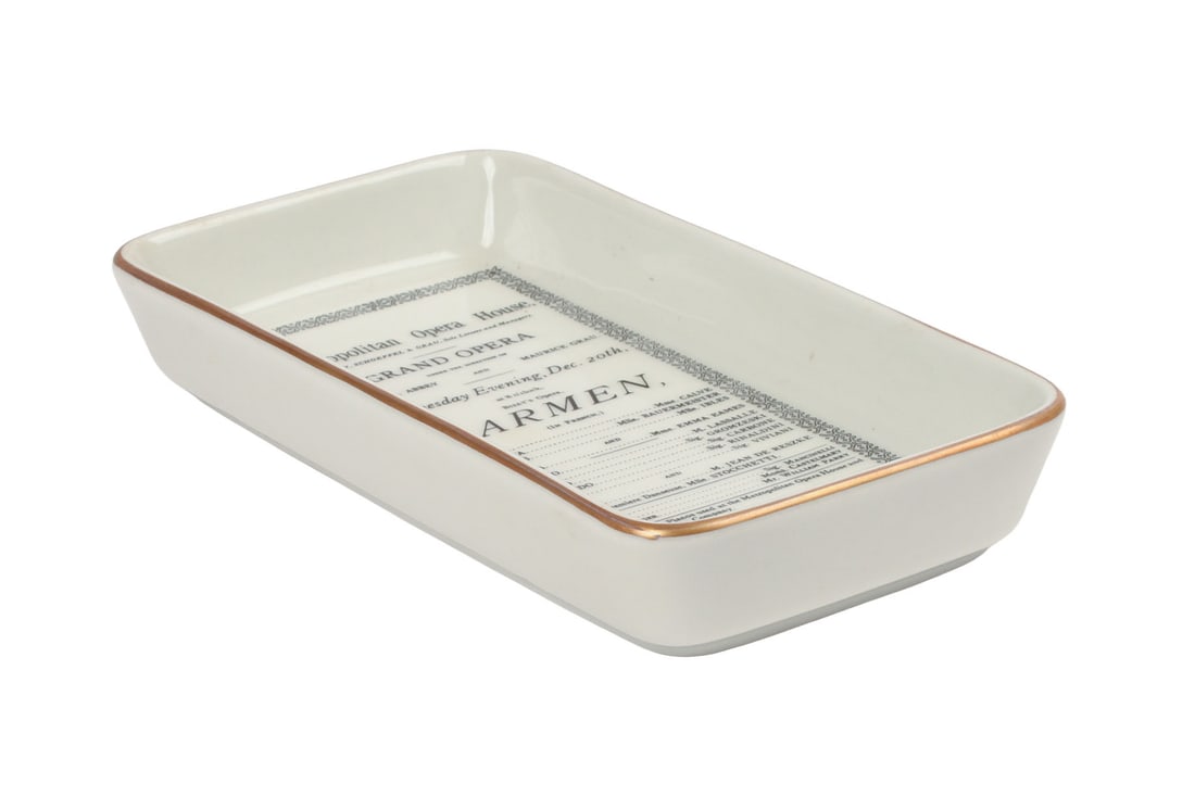 Richard Ginori Dish, Opera Carmen. (1 of 4)