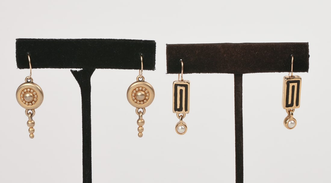 Two Pairs of Givenchy Earrings. (1 of 3)