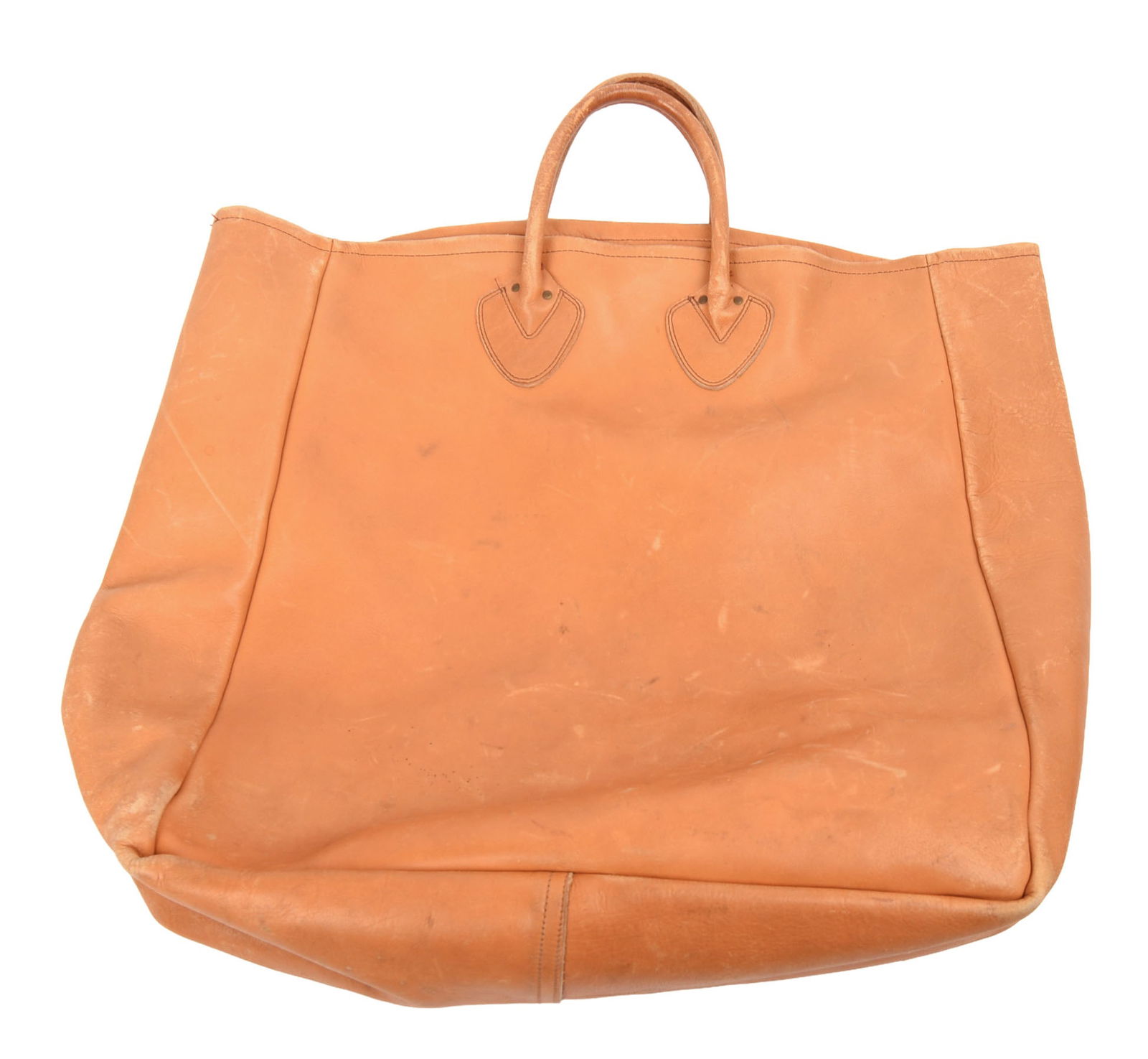 Vintage L L Bean Leather Tote Bag (1 of 4)