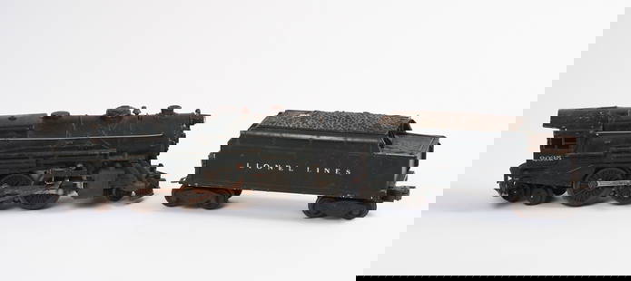 Lionel Pennsylvania Locomotive and Tender 6-8141.: In original box. Some rust, box is worn. IN HOUSE SHIPPING: We offer very competitively priced in house shipping for all items in this sale. Please contact us for a quote.