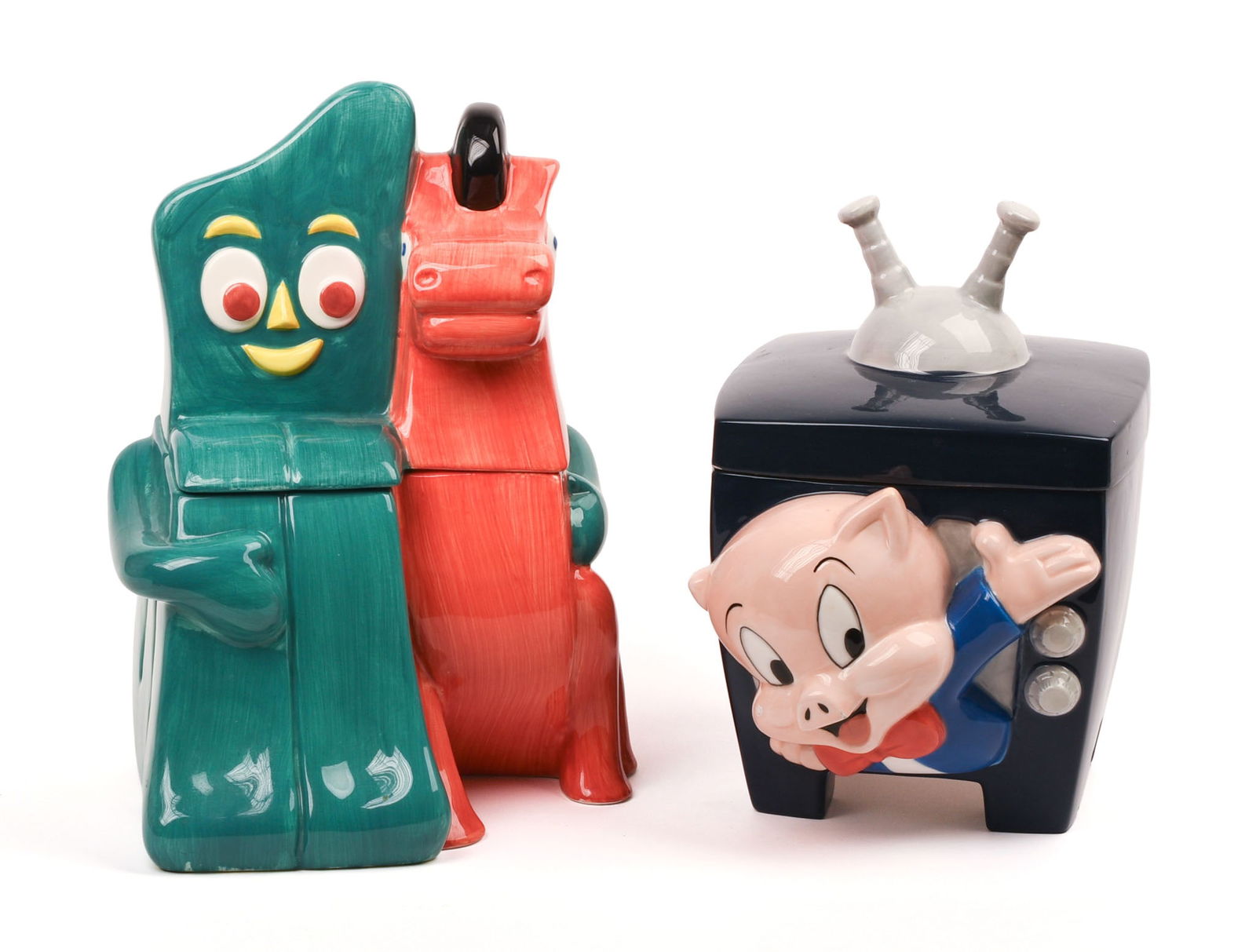 Two Disney Cookie Jars. (1 of 12)