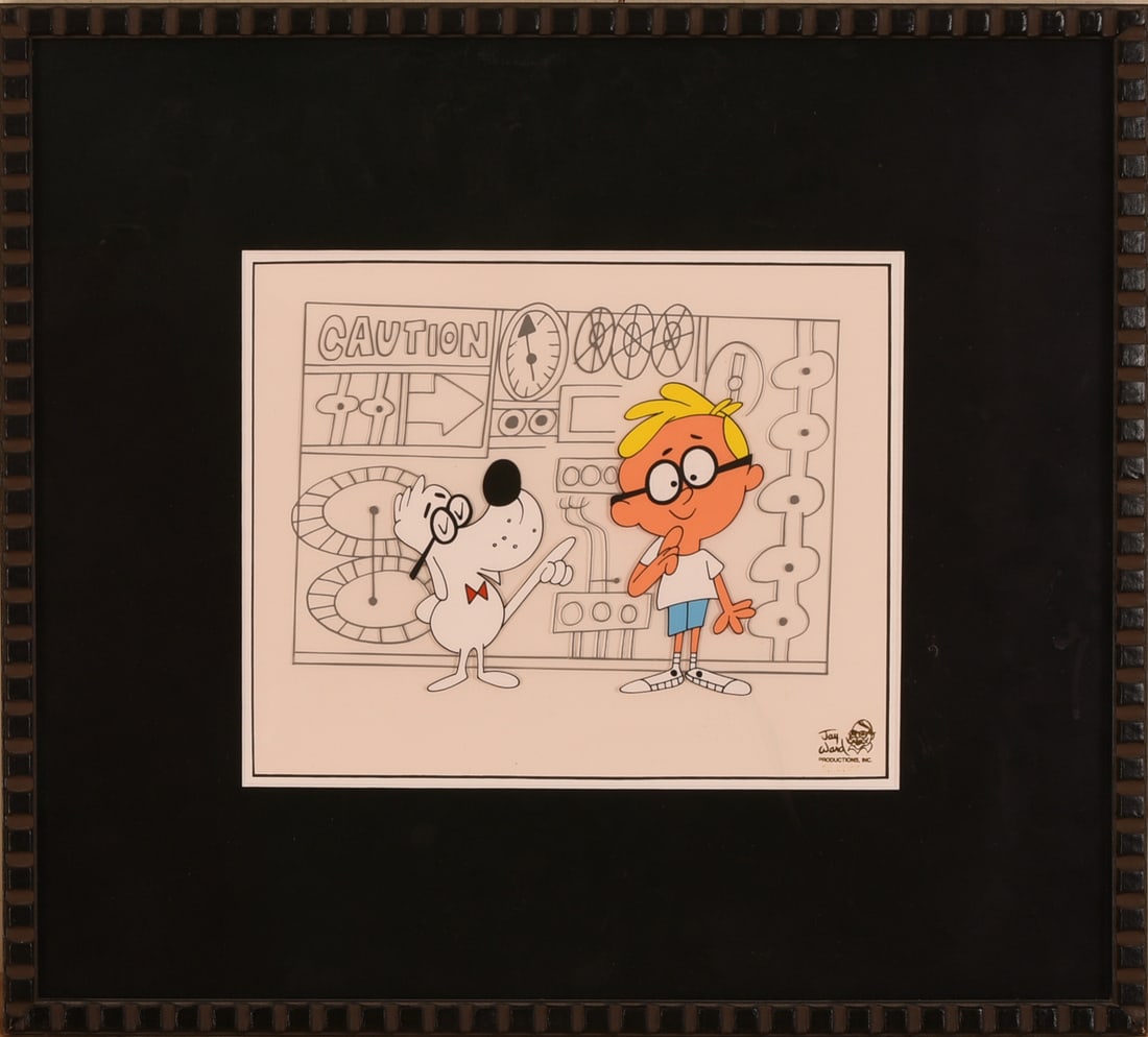 Mr. Peabody & Sherman Cartoon Cel. (1 of 2)