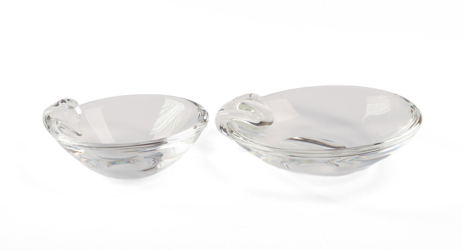 Steuben Glass Canape Dish. (1 of 5)