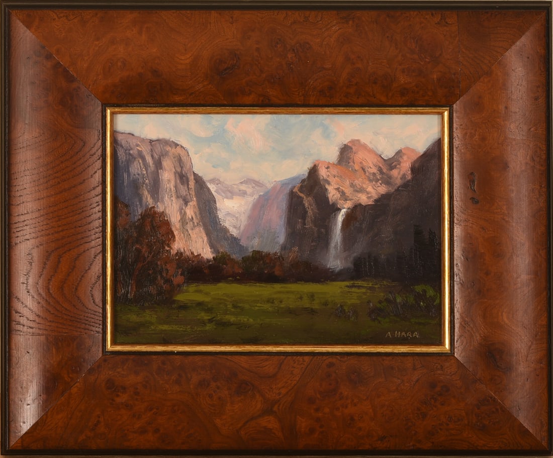 AMY HARATANI (1926-2024). BRIDLE FALLS, YOSEMITE PARK. (1 of 3)