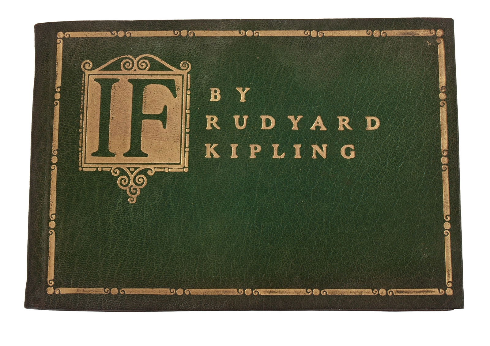 RUDYARD KIPLING. IF, FIRST EDITION. (1 of 3)