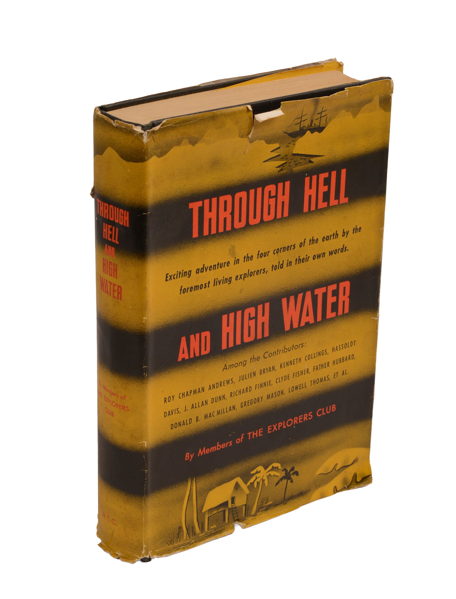THROUGH HELL AND HIGH WATER FIRST EDITION. (1 of 4)