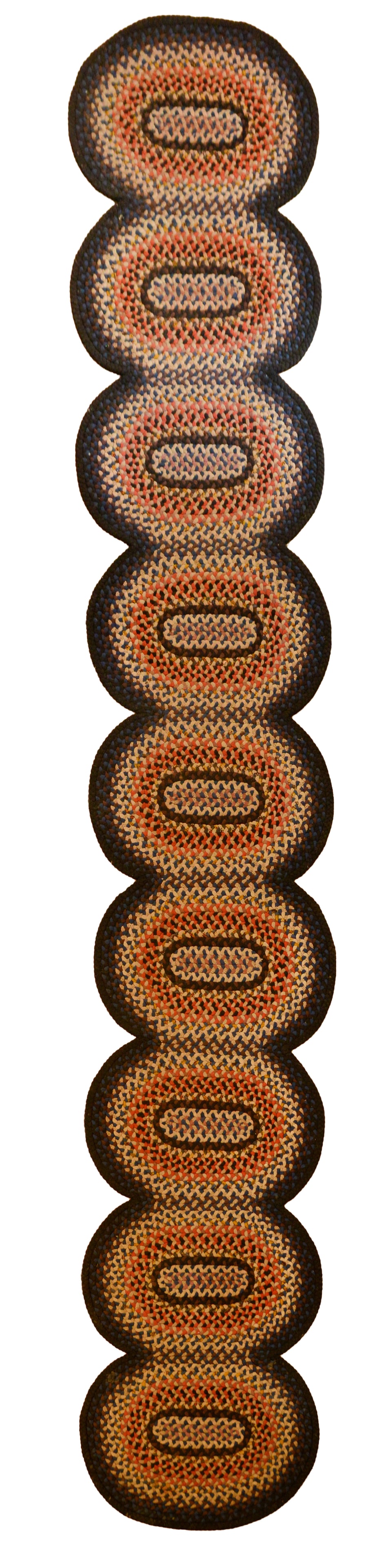 BRAIDED RUNNER RUG. (1 of 5)