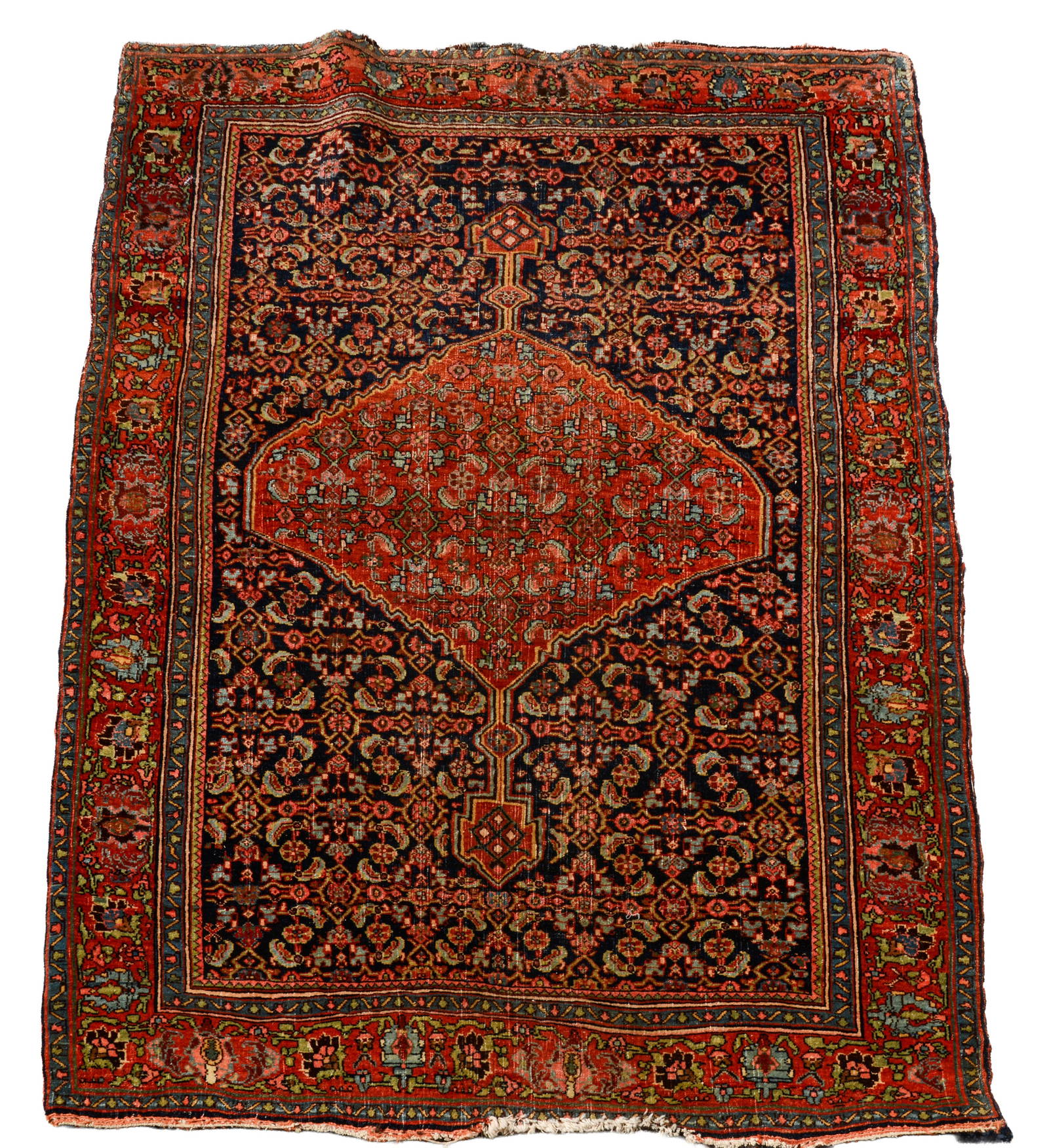 20TH C. PERSIAN BIDJAR RUG.