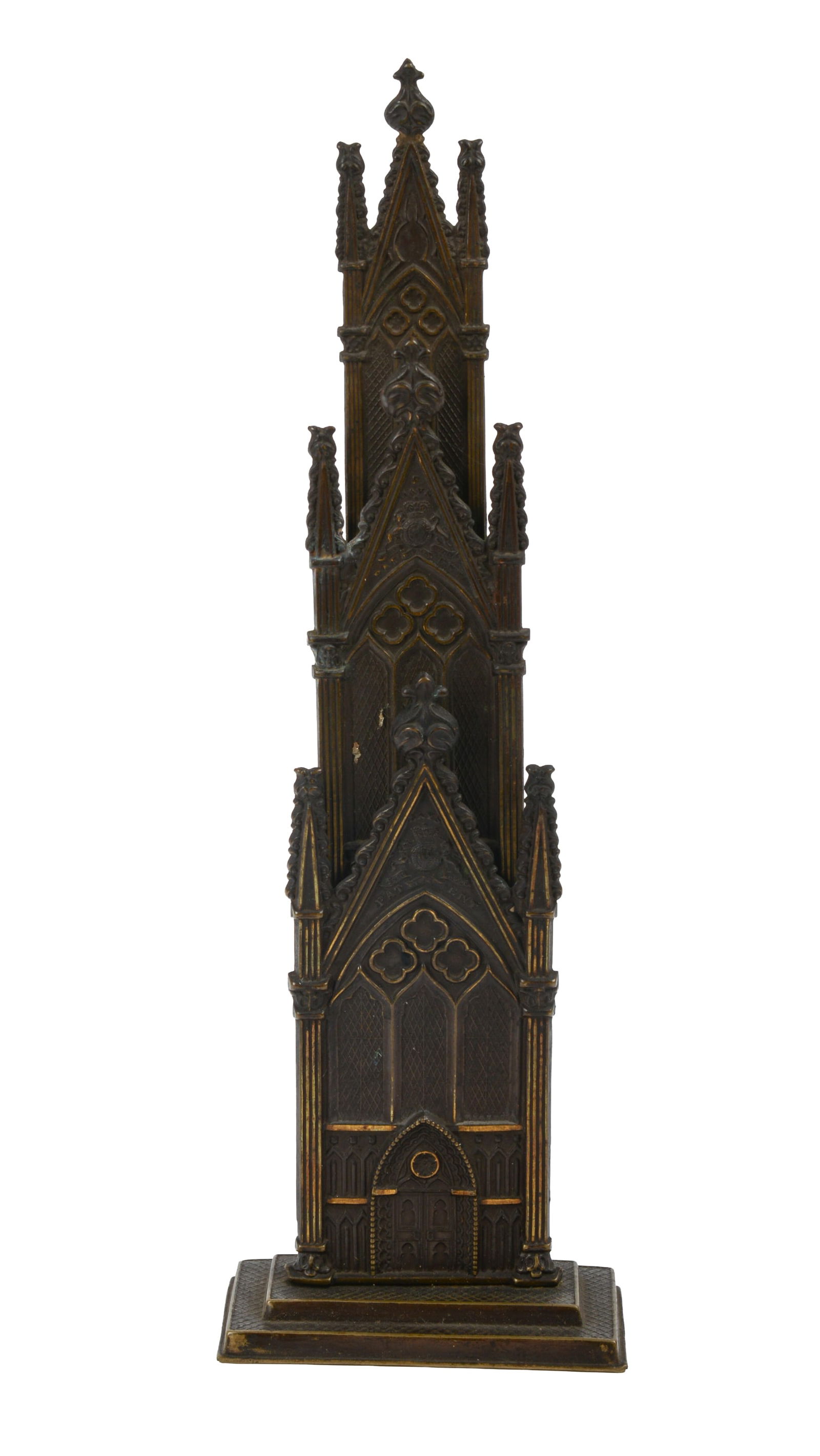 GOTHIC REVIVAL LETTER HOLDER. (1 of 4)
