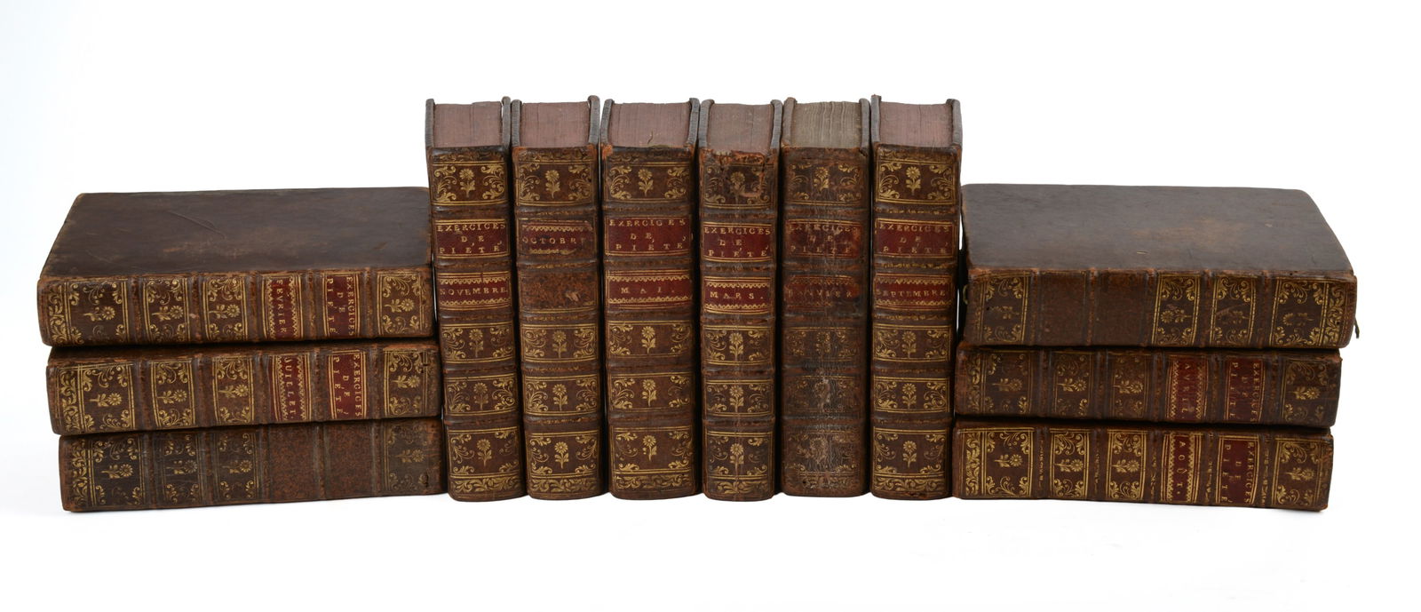 EXERCICES DE PIETE POUR TOUS LES JOURS, 12 VOLUMES. (1 of 7)