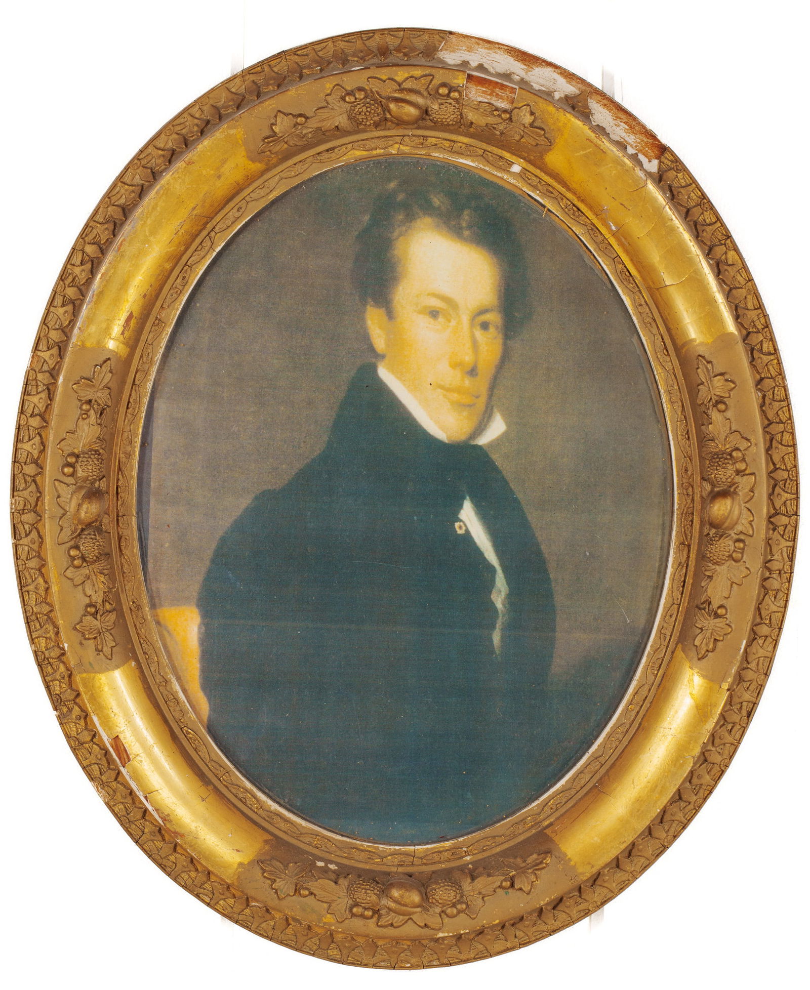 Framed Photograph of George Washington Bourne. (1 of 2)