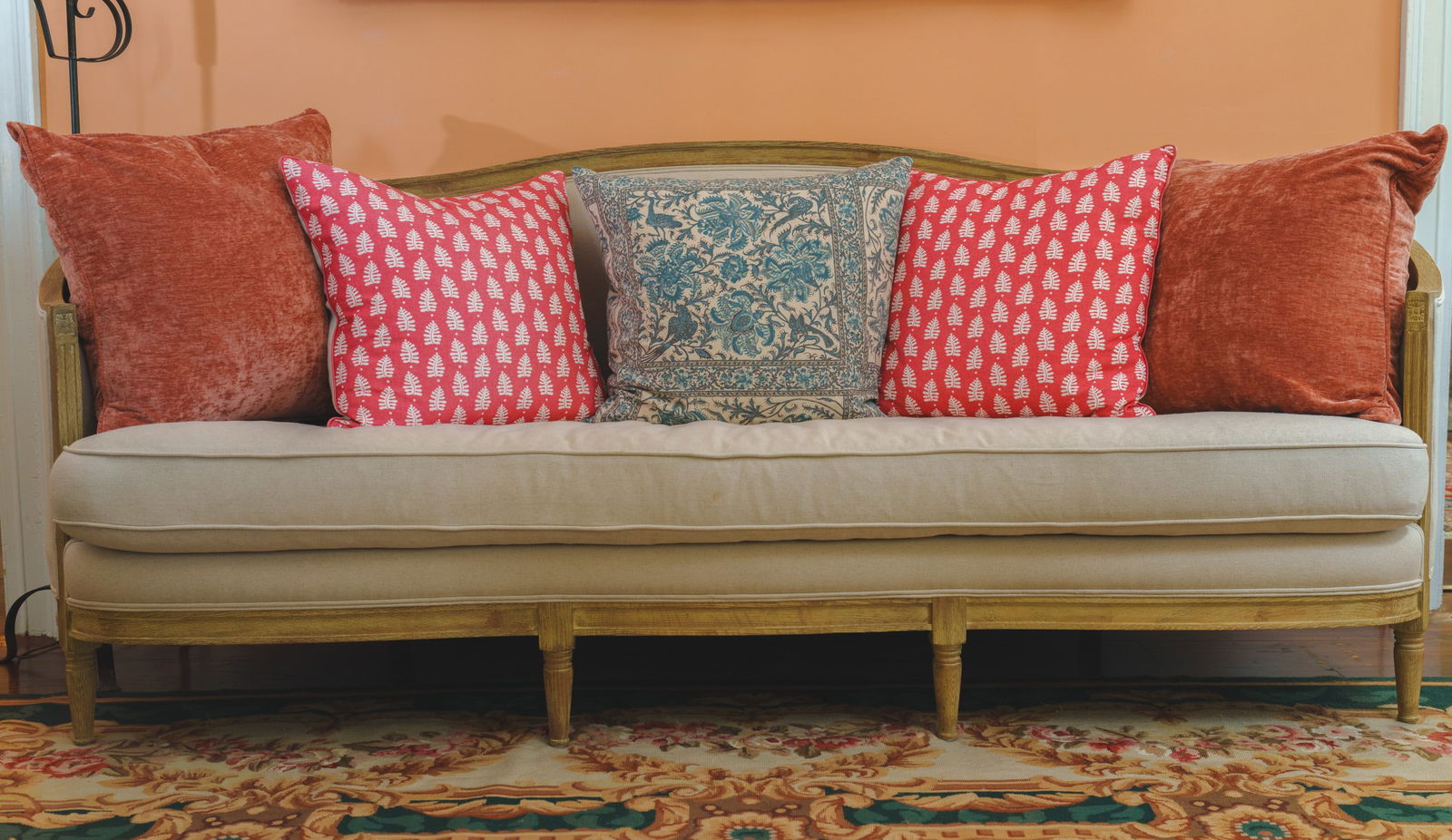 French Provincial Style Sofa. (1 of 5)