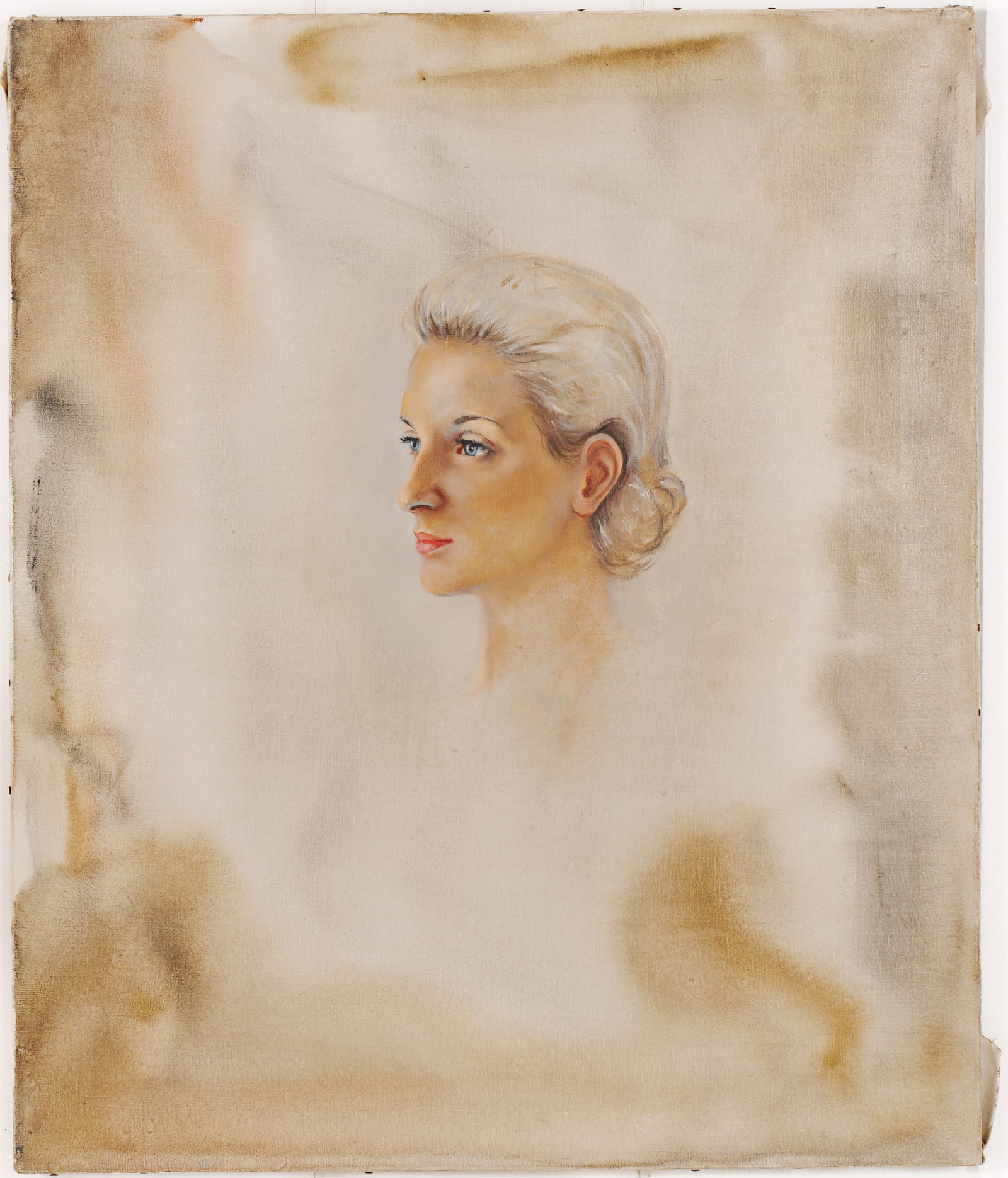 Channing Weir Hare (1899 - 1976). Portrait of a Woman. (1 of 2)