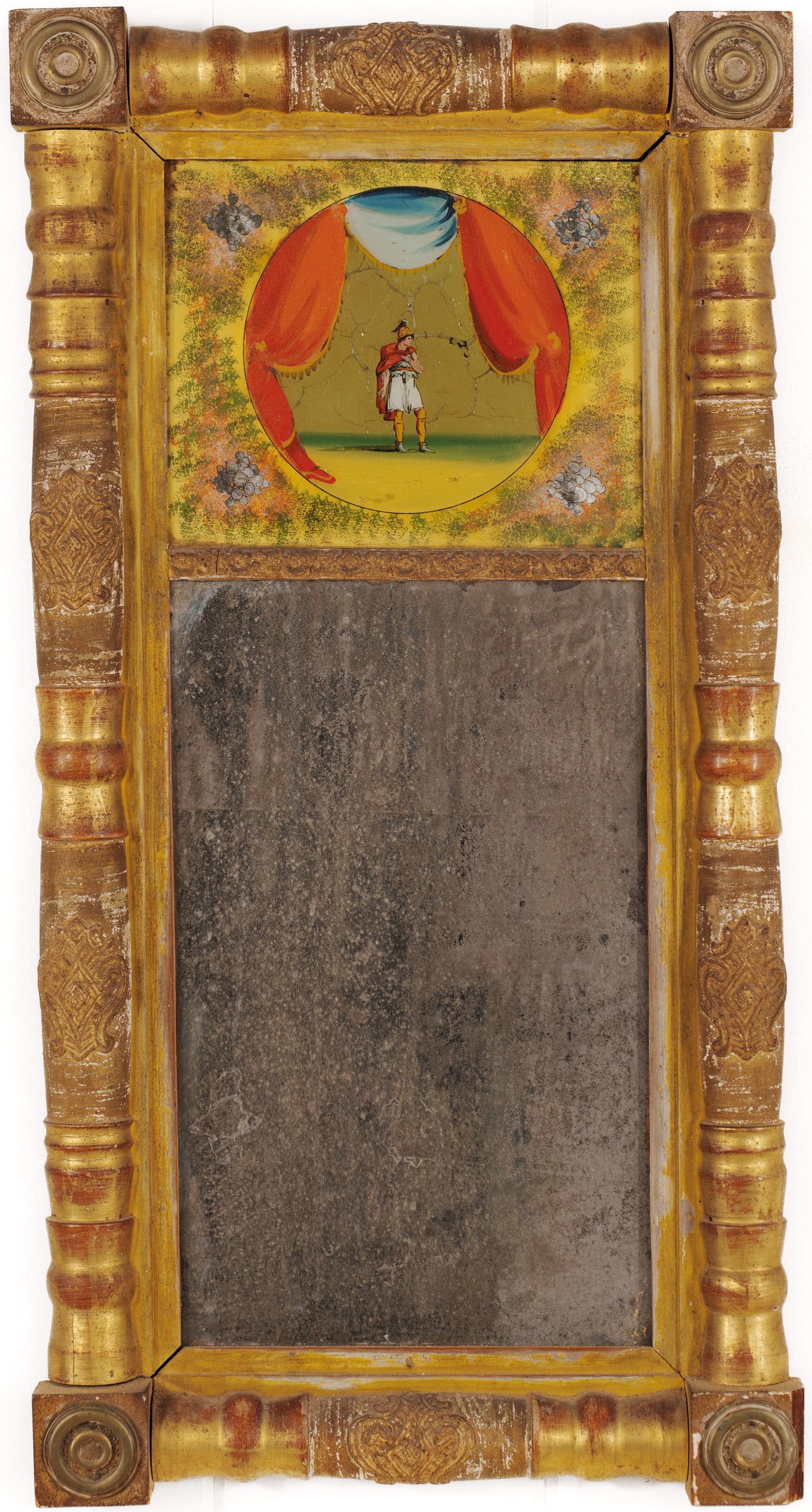 Federal Split Spindle Mirror. (1 of 2)