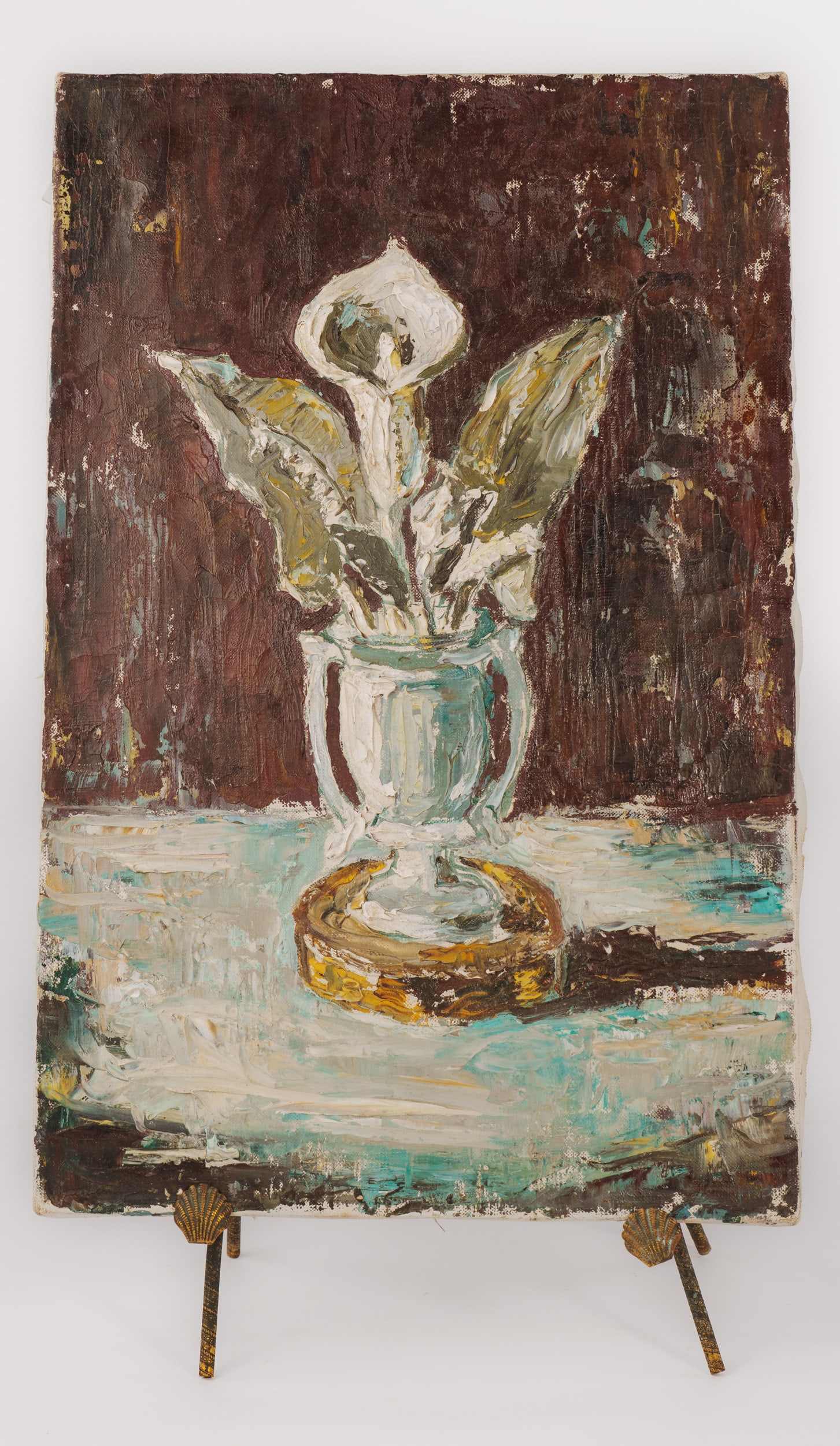 Channing Weir Hare (1899 - 1976). Still Life with Flower. (1 of 2)
