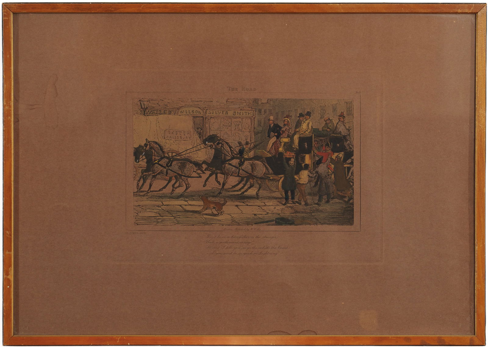 Three W.C. Lee Horse Prints. (1 of 4)