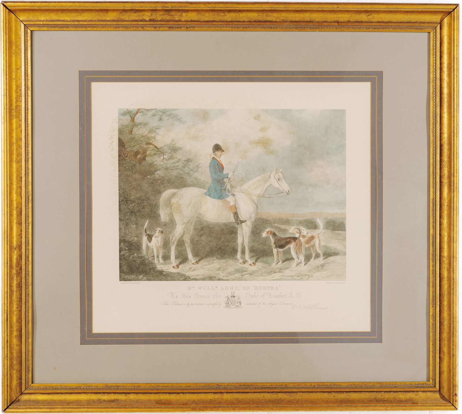 Mr. Will Long, on Bertha. (1 of 2)