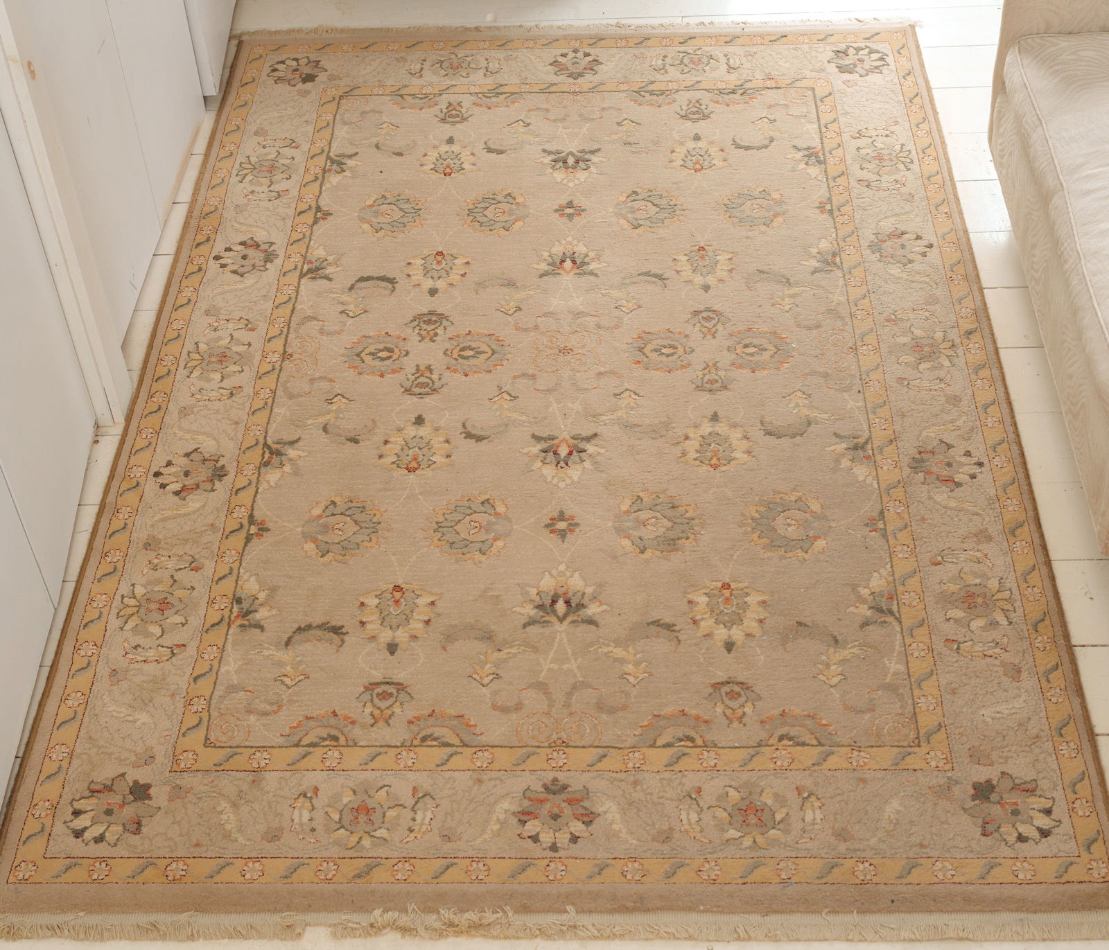 Chinese Wool Carpet. (1 of 2)