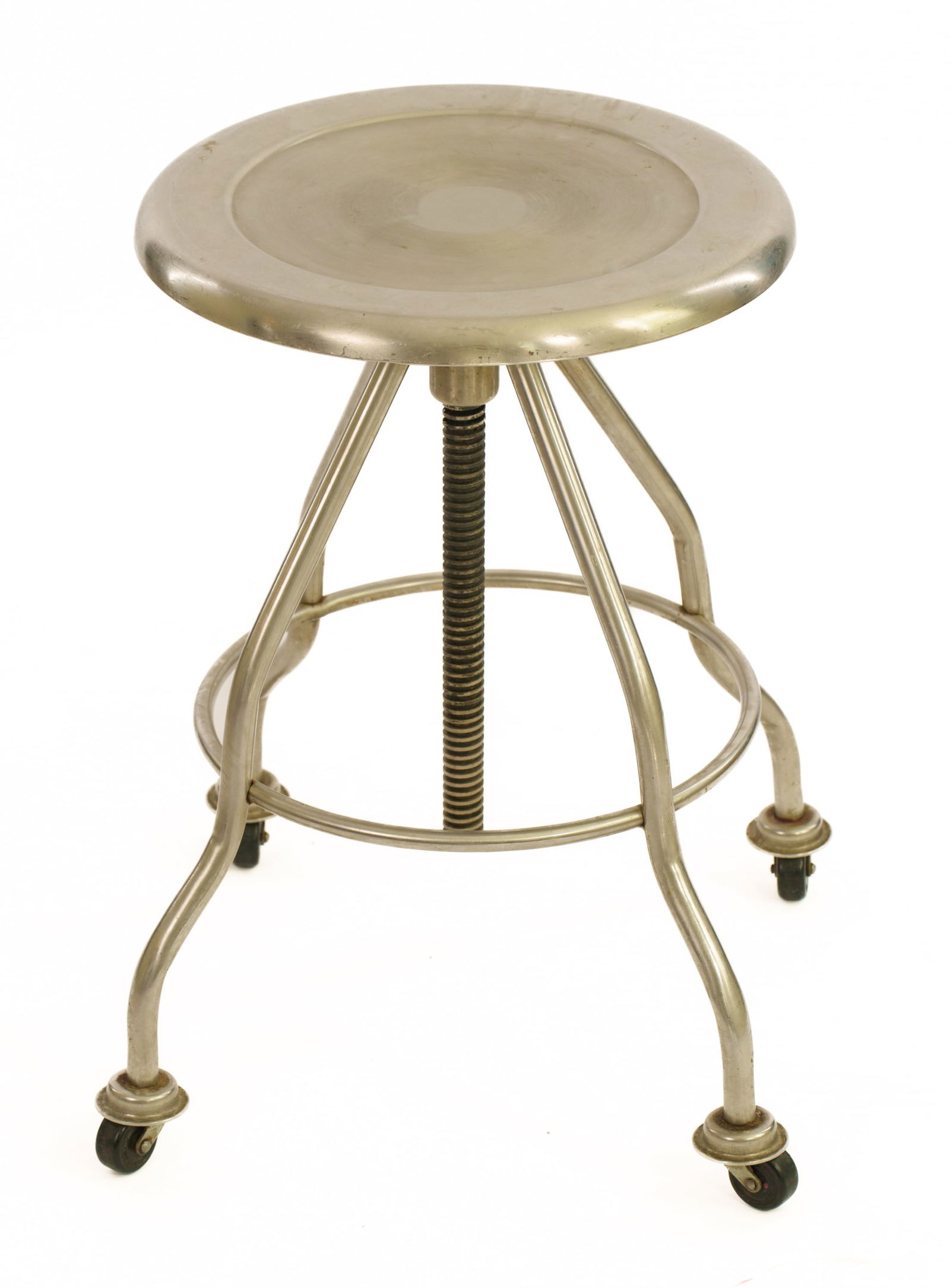 INDUSTRIAL METAL STOOL. (1 of 4)