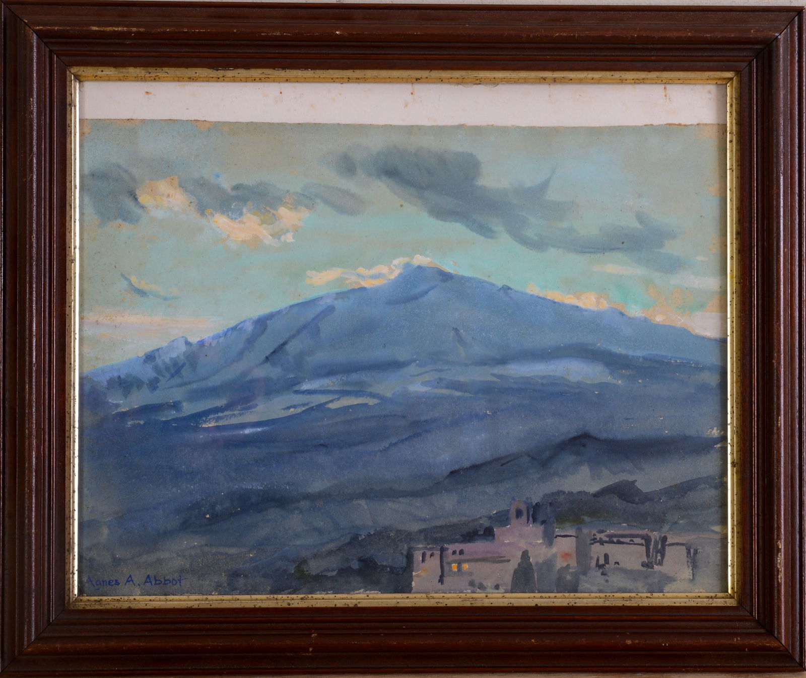 AGNES ANNE ABBOT (1897 - 1992 MA CO) SOUTHWEST USA LANDSCAPE (1 of 3)