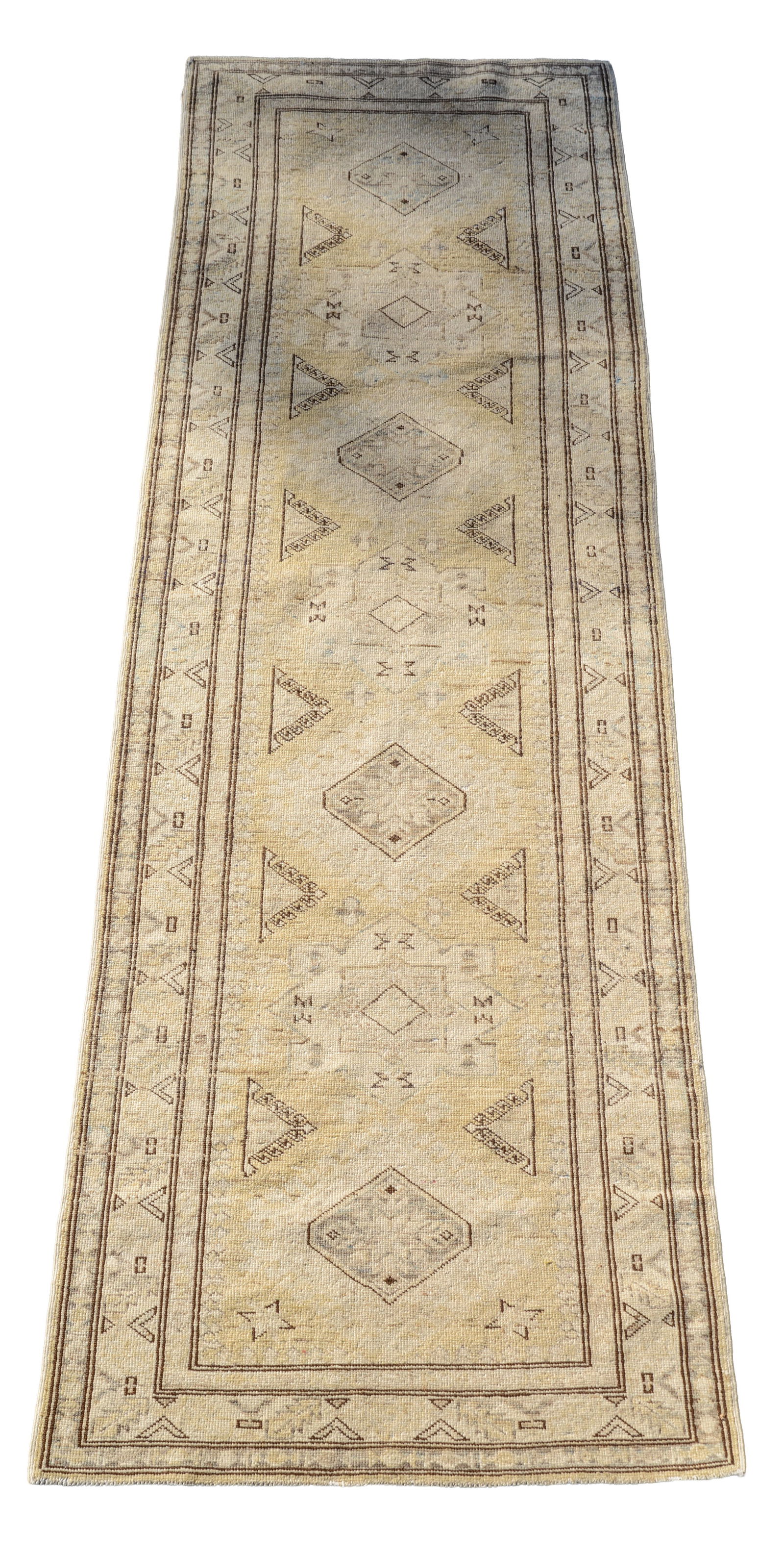 HAND WOVEN AFGHAN RUG (1 of 2)