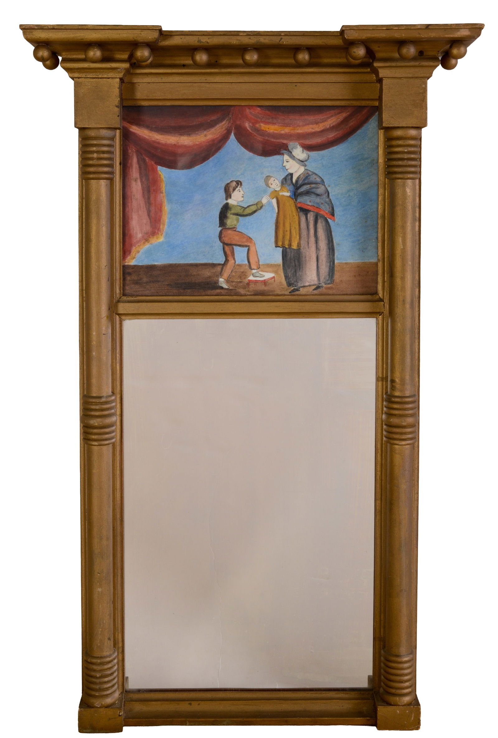 FEDERAL SPLIT SPINDLE MIRROR. (1 of 3)