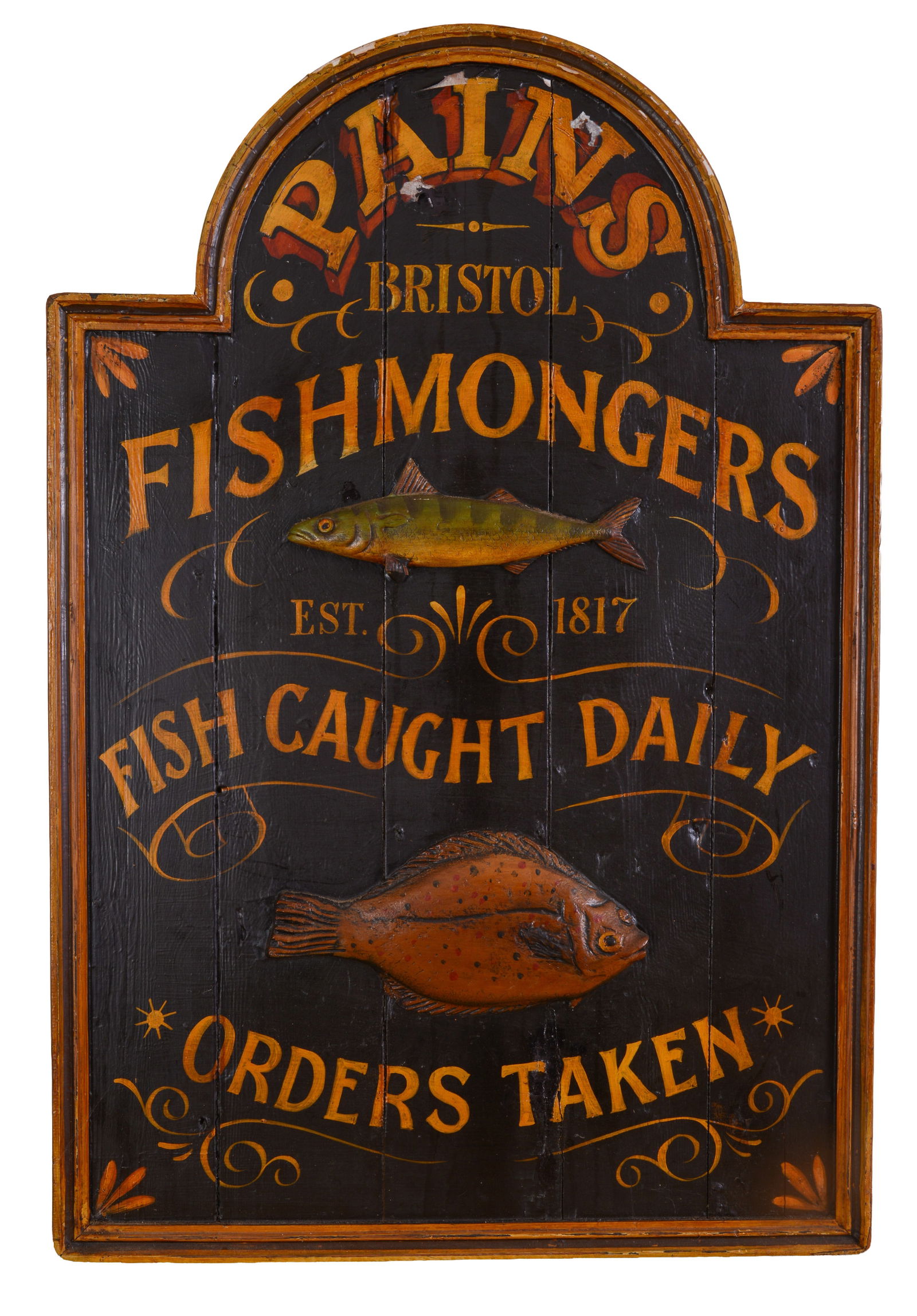 PAINS FISHMONGERS SIGN (1 of 5)