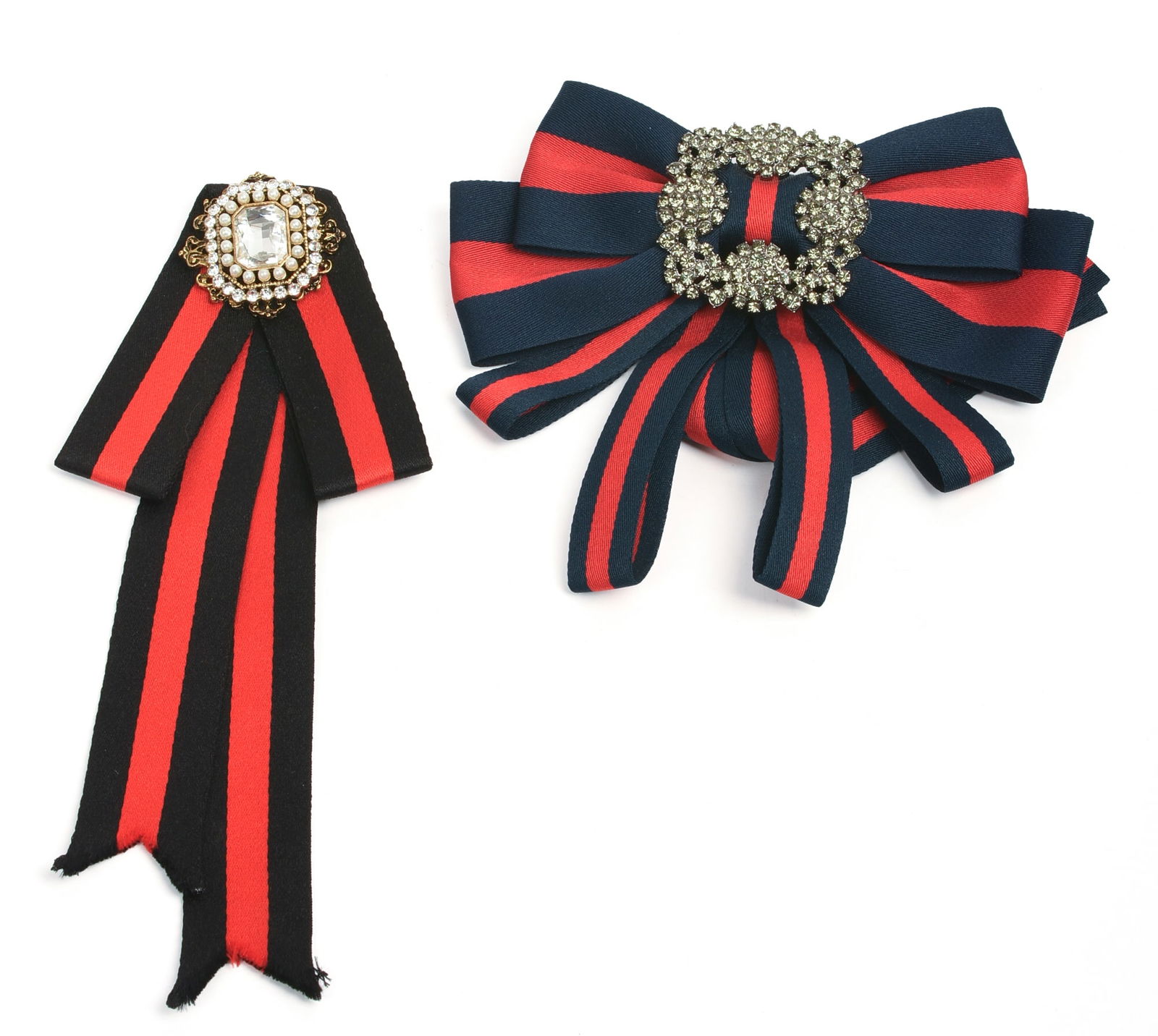 Two Rhinestone Brooches. (1 of 2)