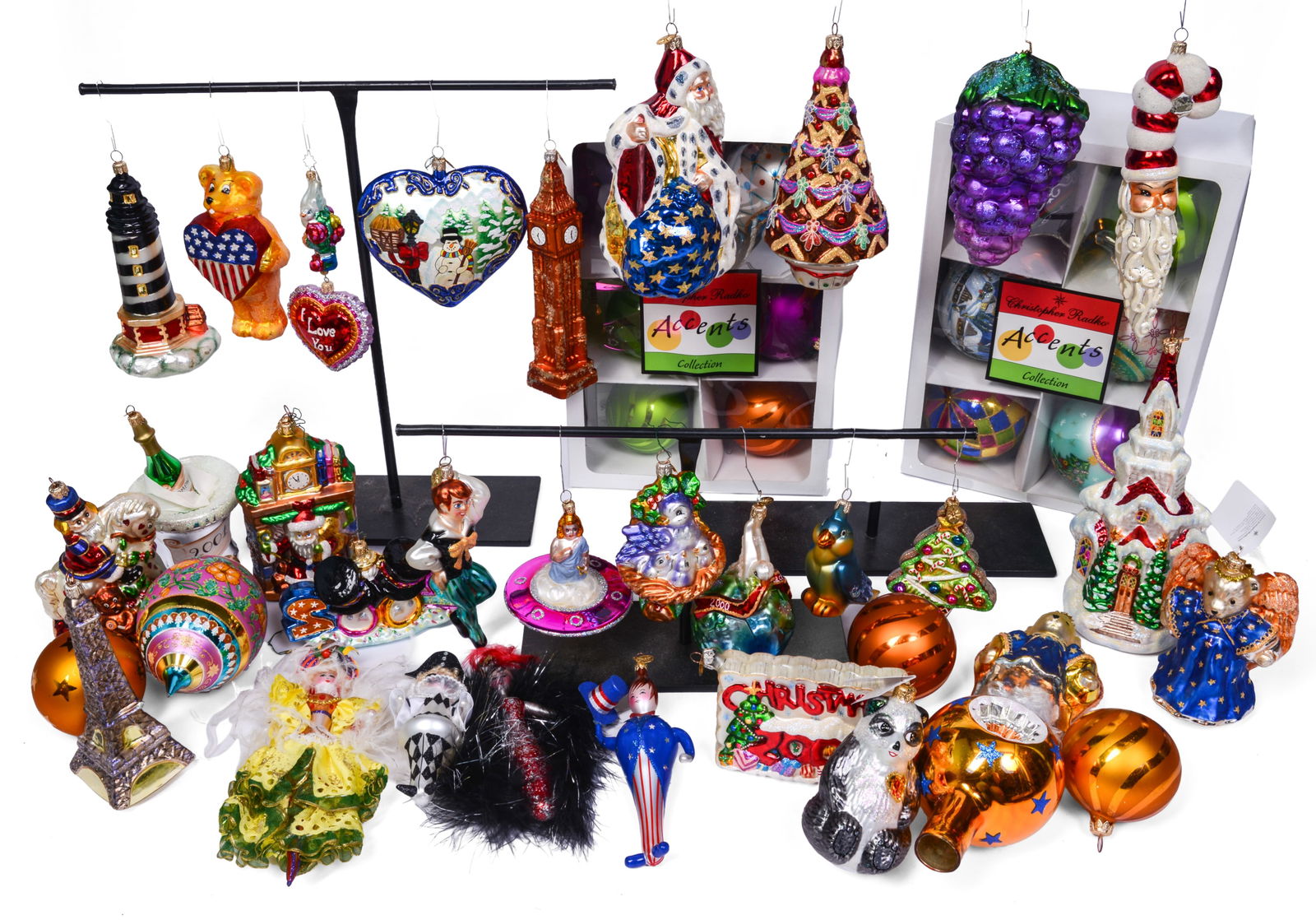 Thirty Christopher Radko Ornaments. (1 of 7)