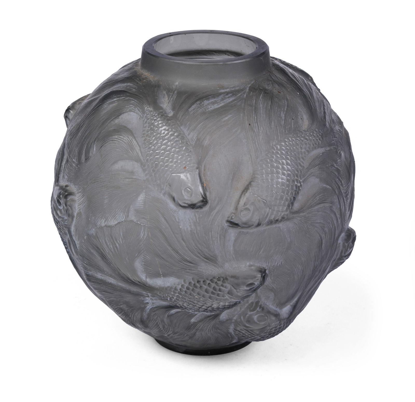 Rene Lalique Formose Glass Vase. (1 of 5)
