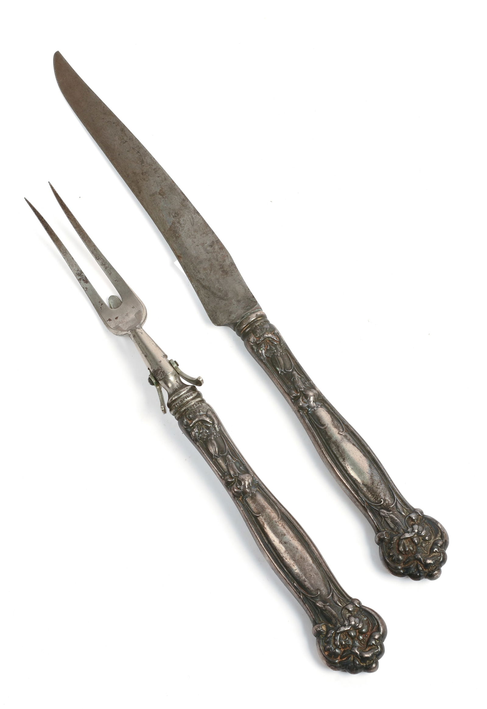 Silverplate Carving Set. (1 of 3)