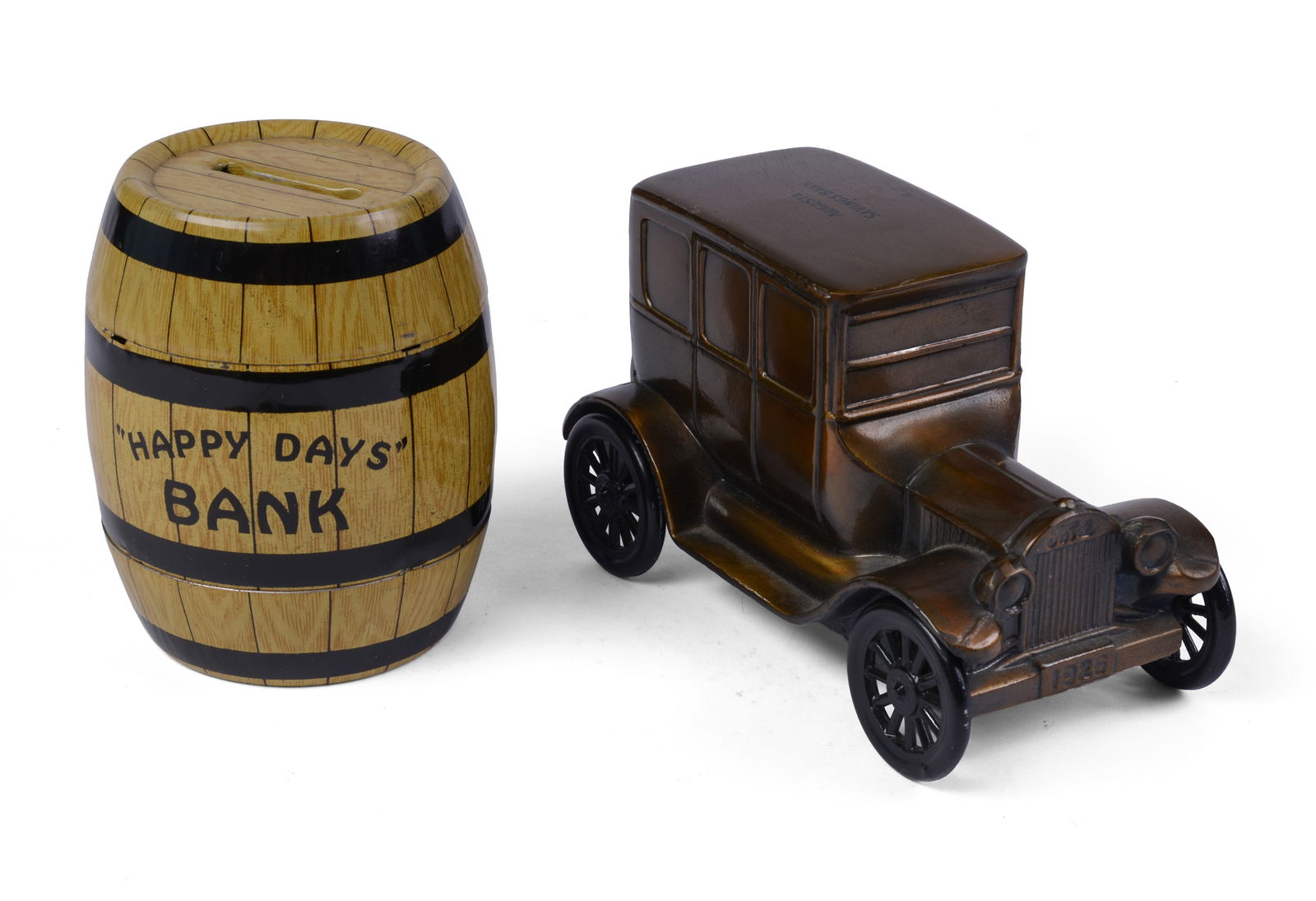 Two Coin Banks. (1 of 4)