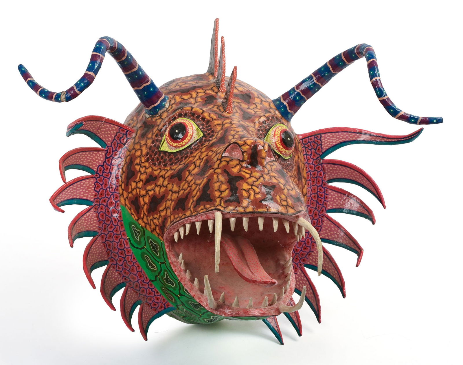 ANTONIO JOEL GARCIA (MEXICO B. 1955). MEXICAN MASK. (1 of 6)