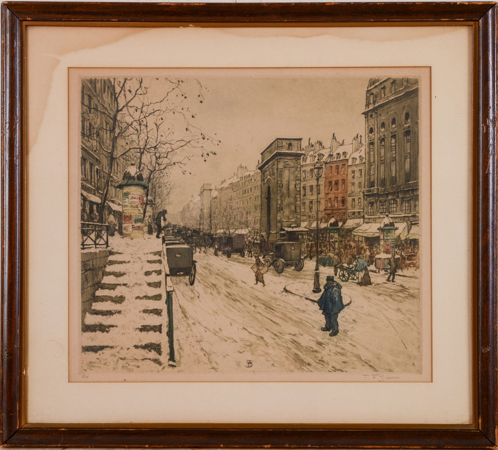 TAVIK FRANTISEK SIMON (CZECHOSLOVAKIA 1877-1942). ETCHING. (1 of 4)