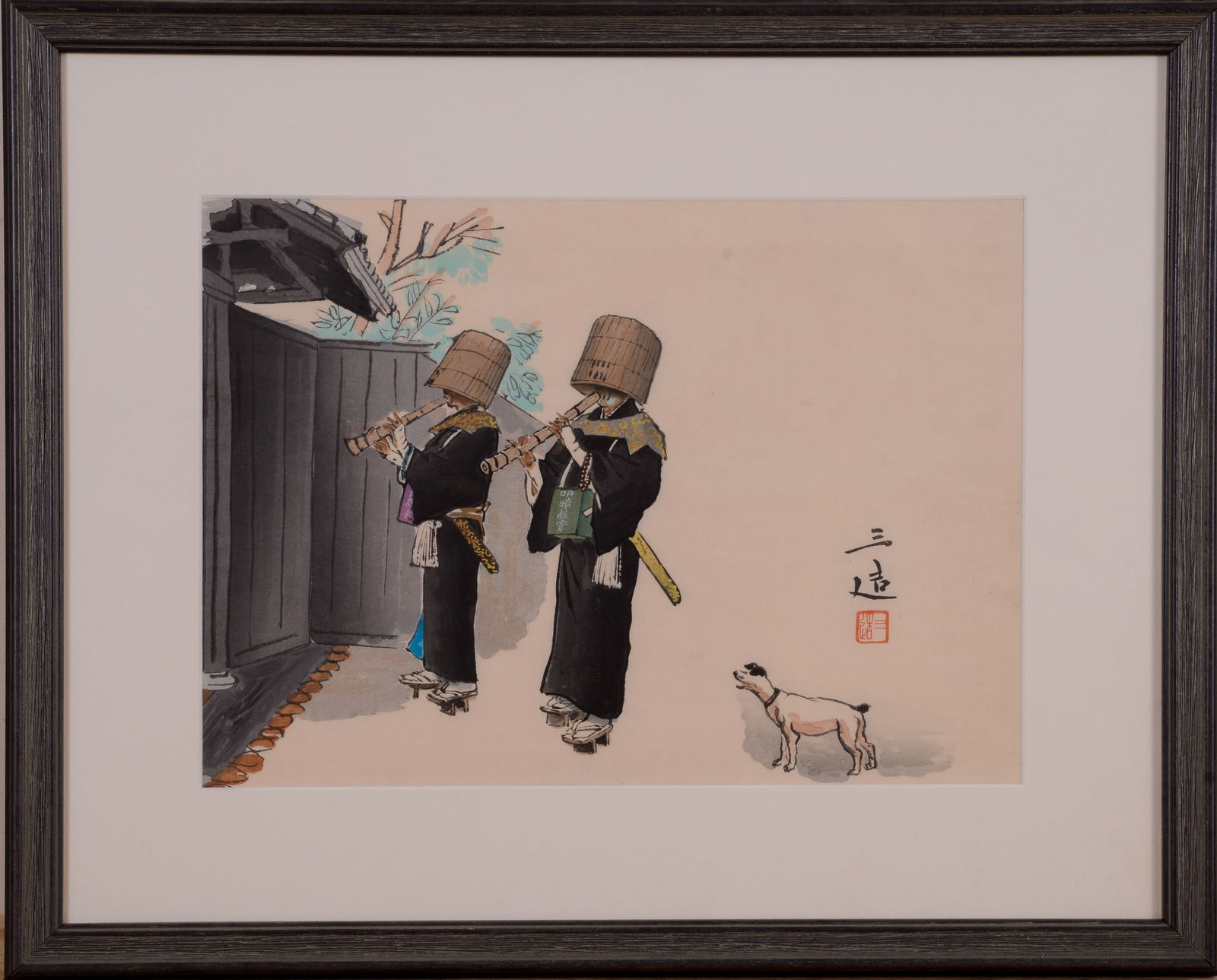 SANZO WADA (JAPAN 1883-1967). JAPANESE WOODBLOCK PRINT. (1 of 3)