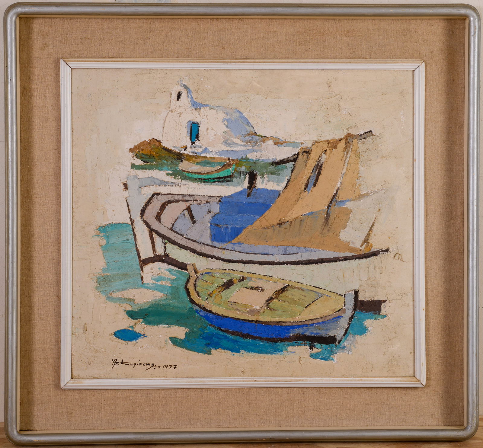 APOSTOLOS KYRITSIS GREEK PAINTING. (1 of 3)