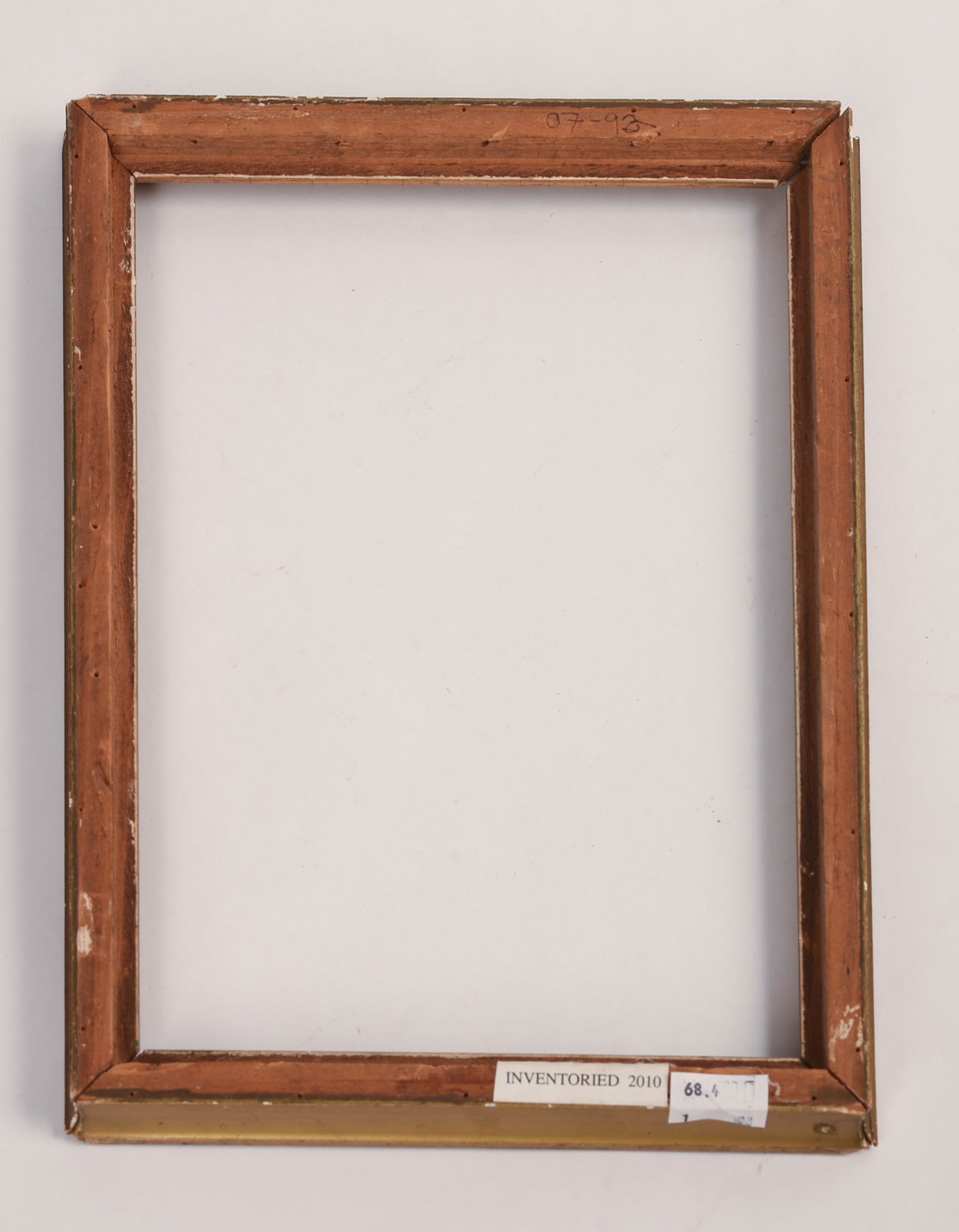SMALL GILT FRAME. - 3