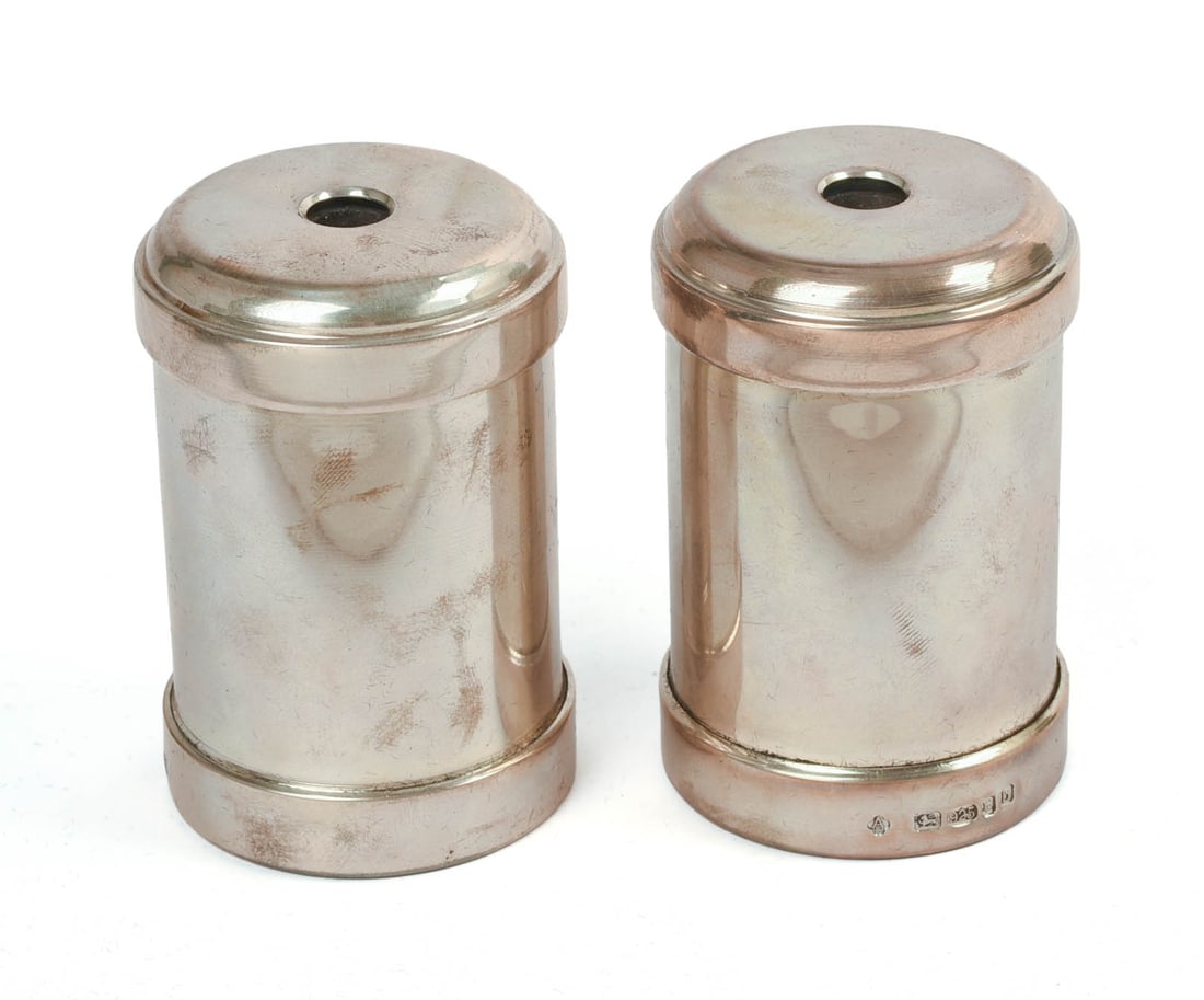 TWO STERLING PENCIL SHARPENERS. (1 of 6)