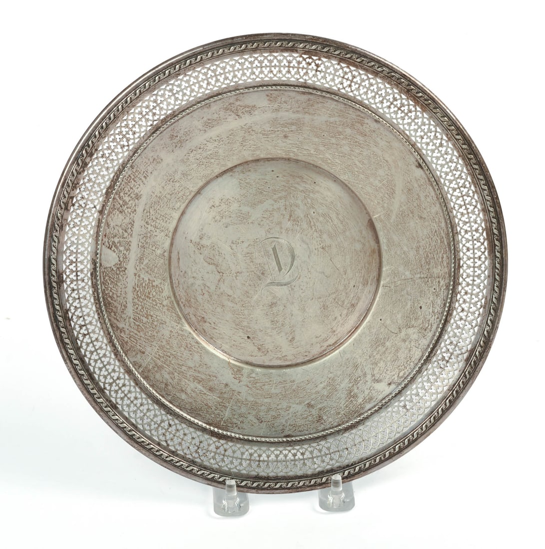 GORHAM STERLING SILVER PLATE. (1 of 3)