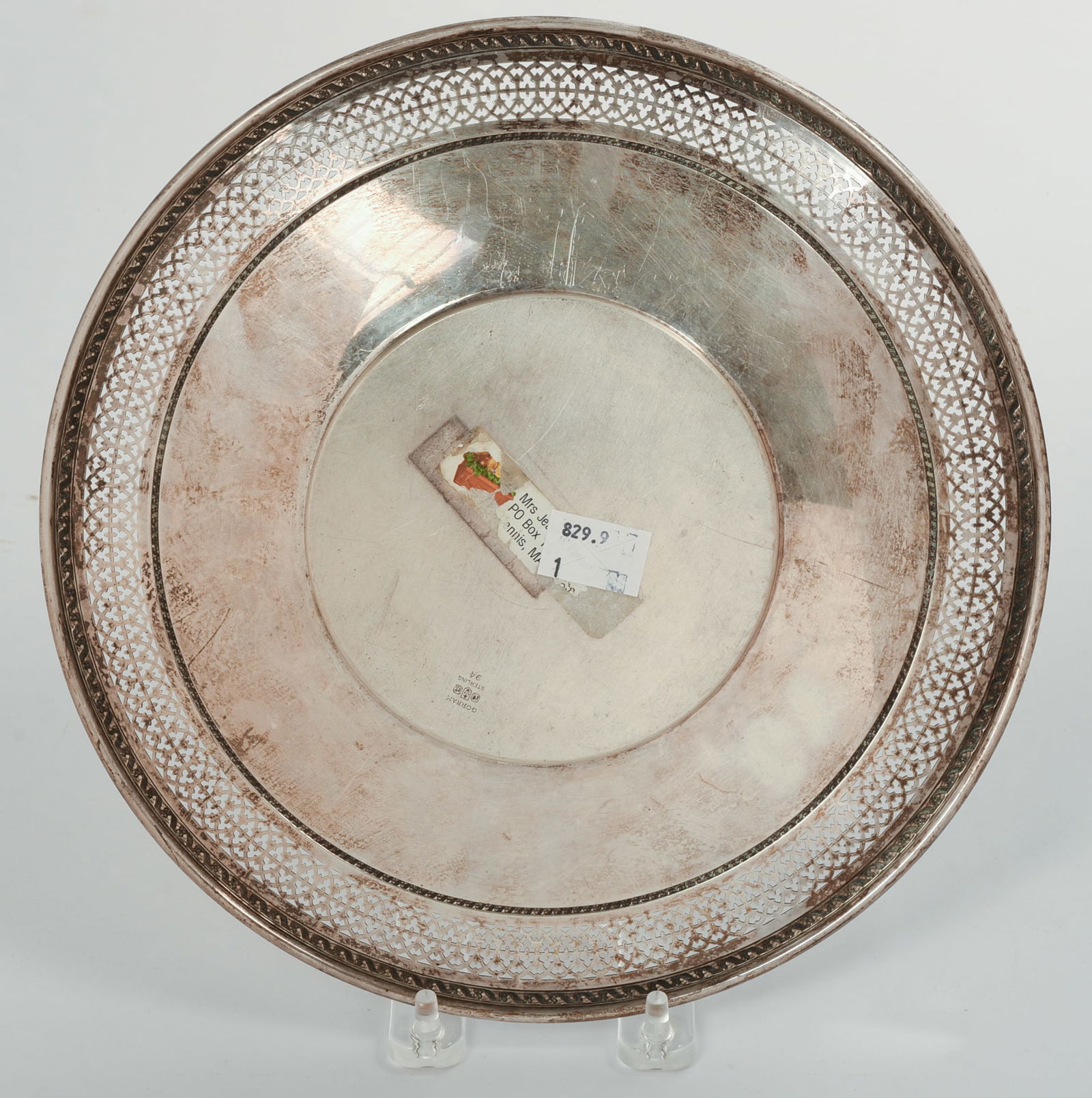 GORHAM STERLING SILVER PLATE. - 2