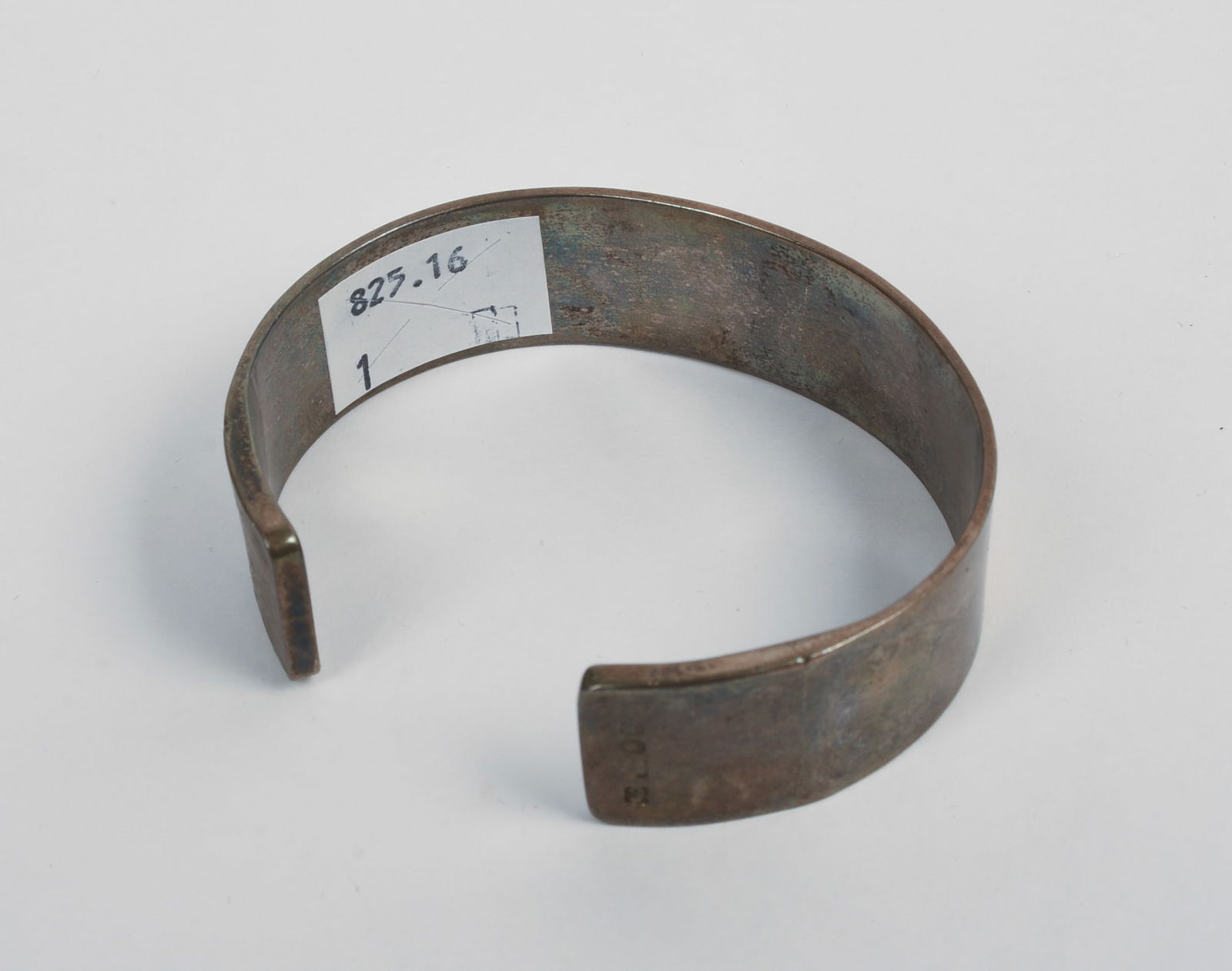 STERLING SILVER CUFF BRACELET. - 4