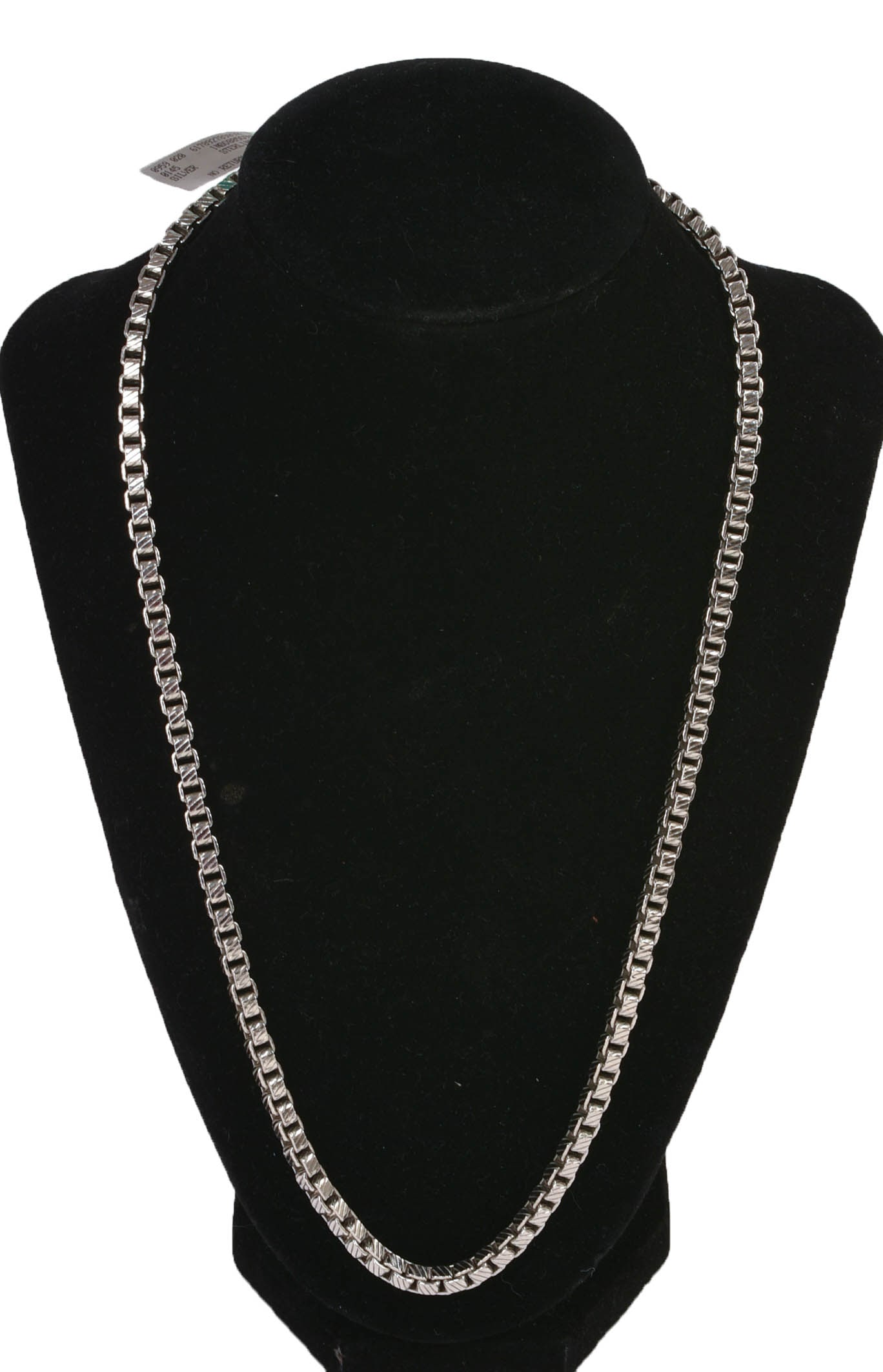 EFFY STERLING SILVER NECKLACE.: Length 21 inches, 68 grams. New with tags, original retail $1035.