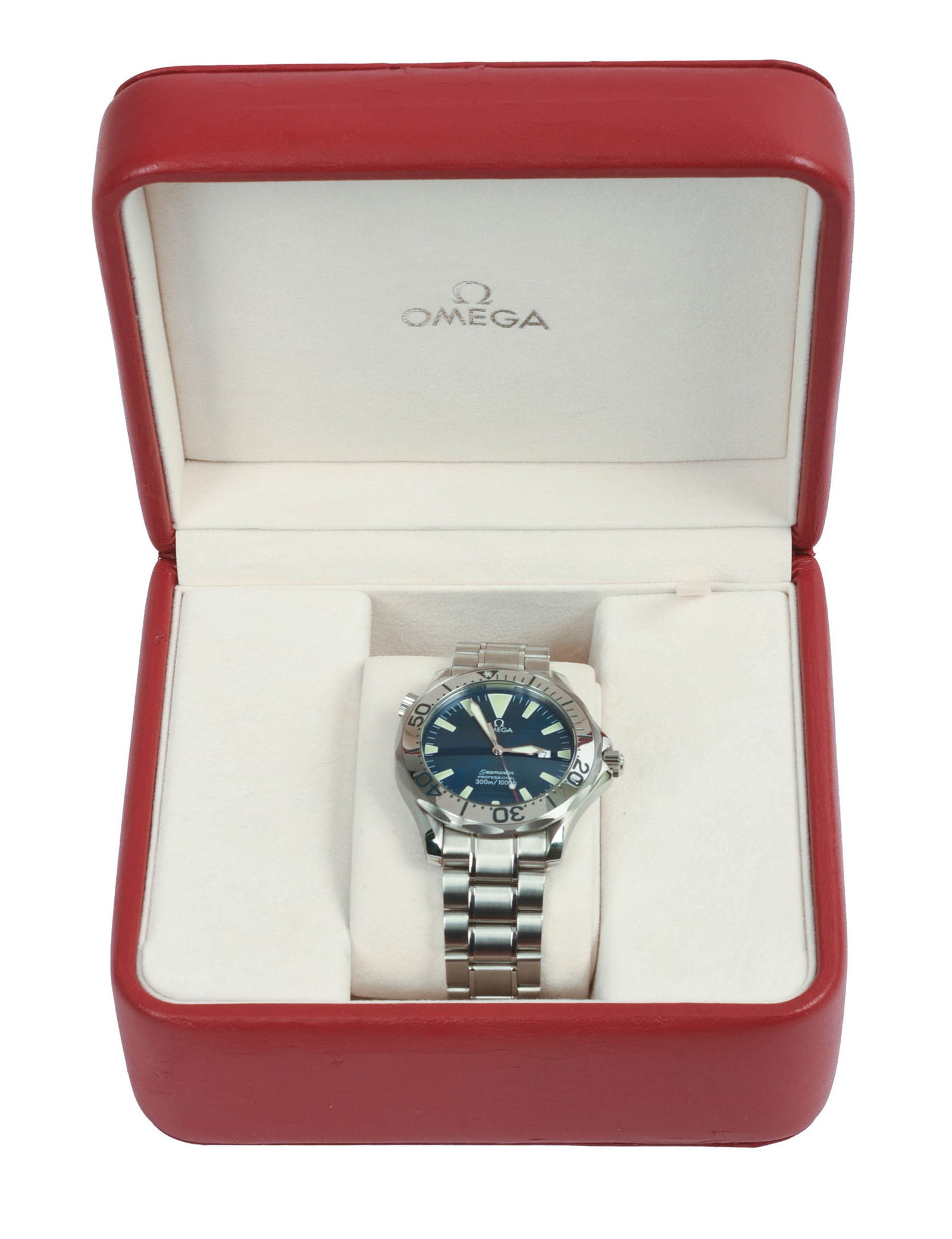 OMEGA SEAMASTER PROFESSIONAL 300 MEN'S WATCH.: Face diameter 1.5 inches, new condition, with original box.