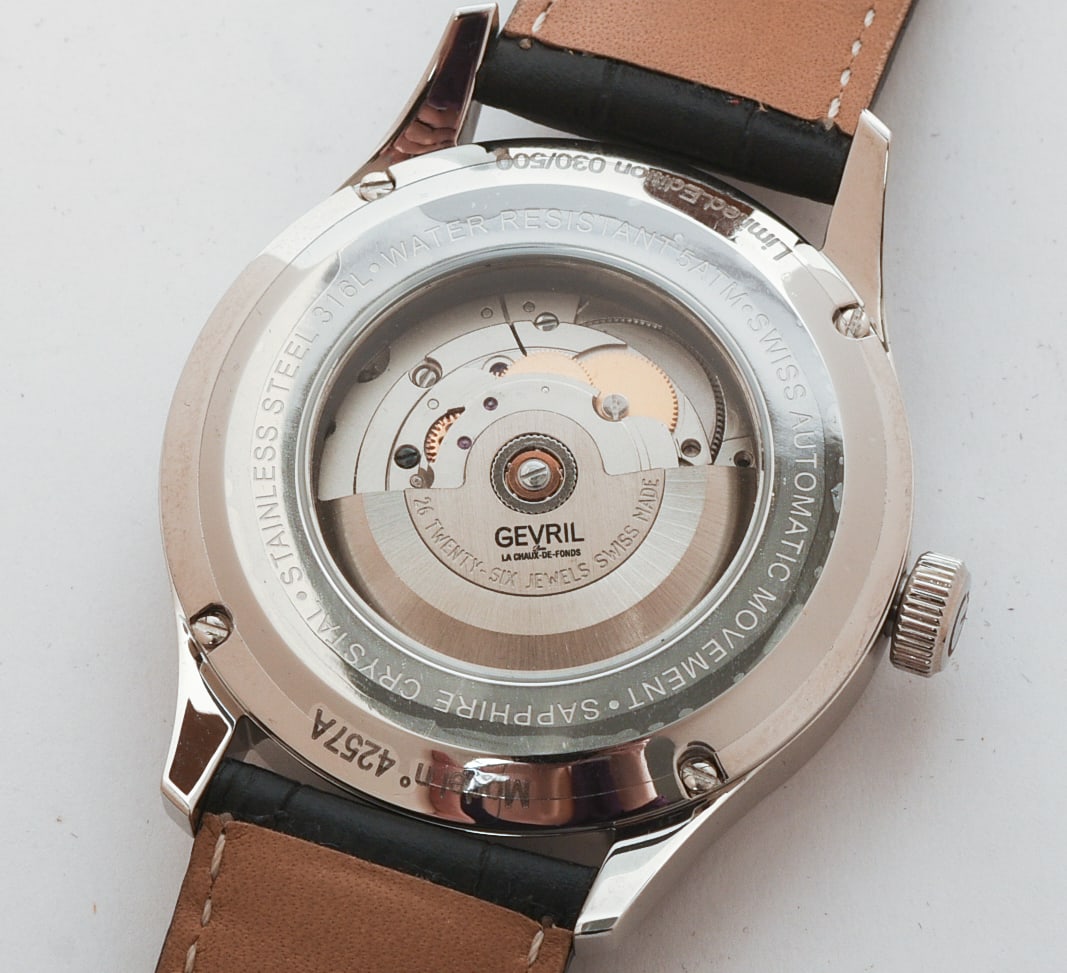 GEVRIL MEN'S WATCH. - 5
