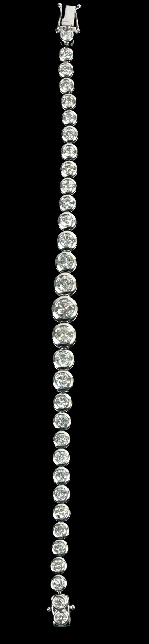 14K WHITE GOLD DIAMOND BRACELET (1 of 5)