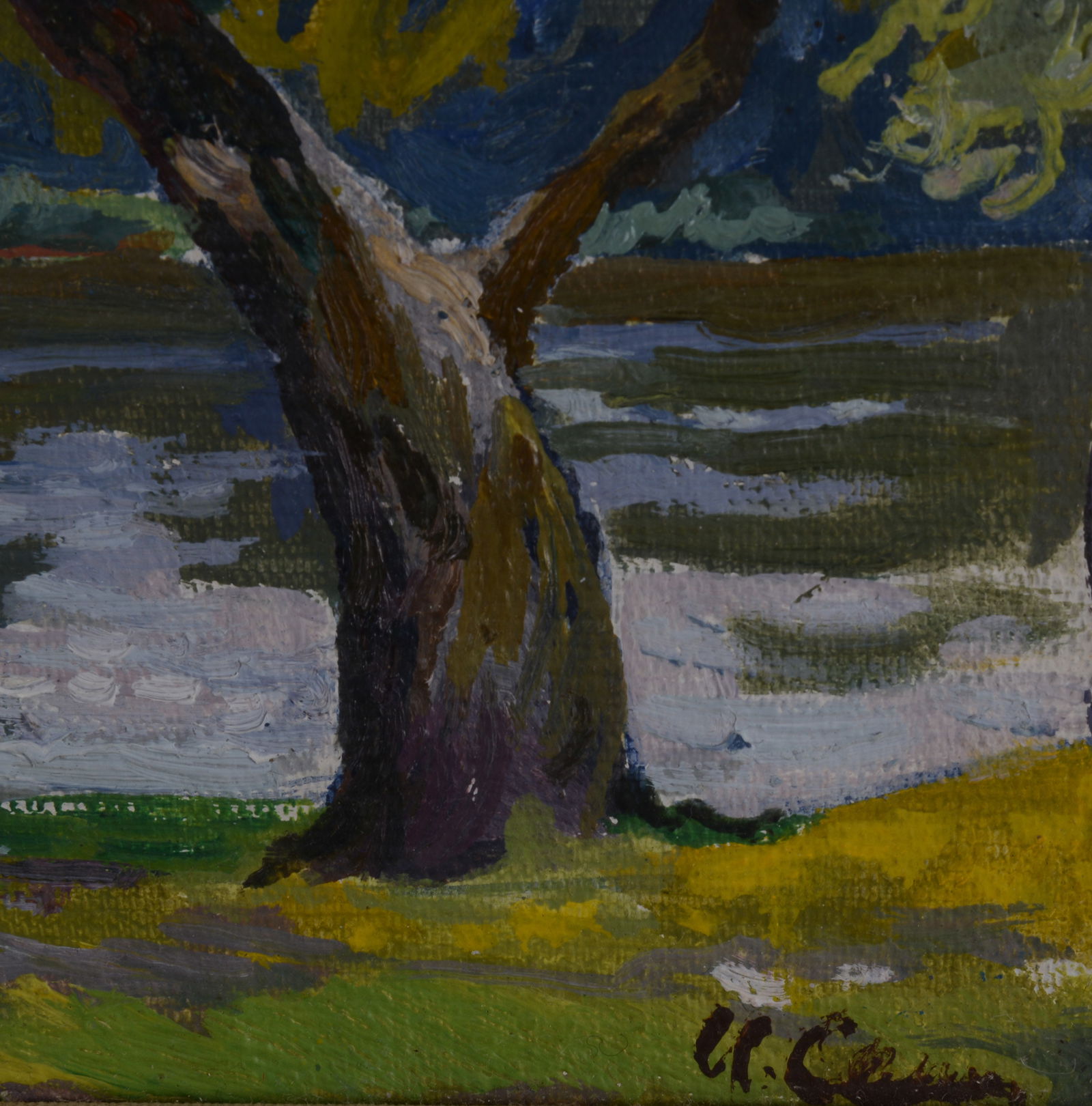 Impressionist Landscape. - 2