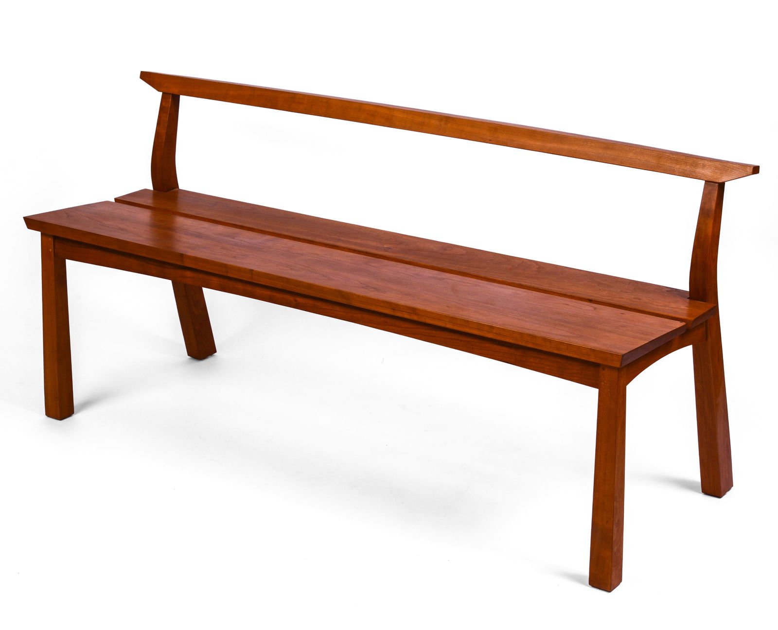 Thomas Moser Edo Bench in Cherry.: Height 27 inches, length 58 inches, depth 18 inches.