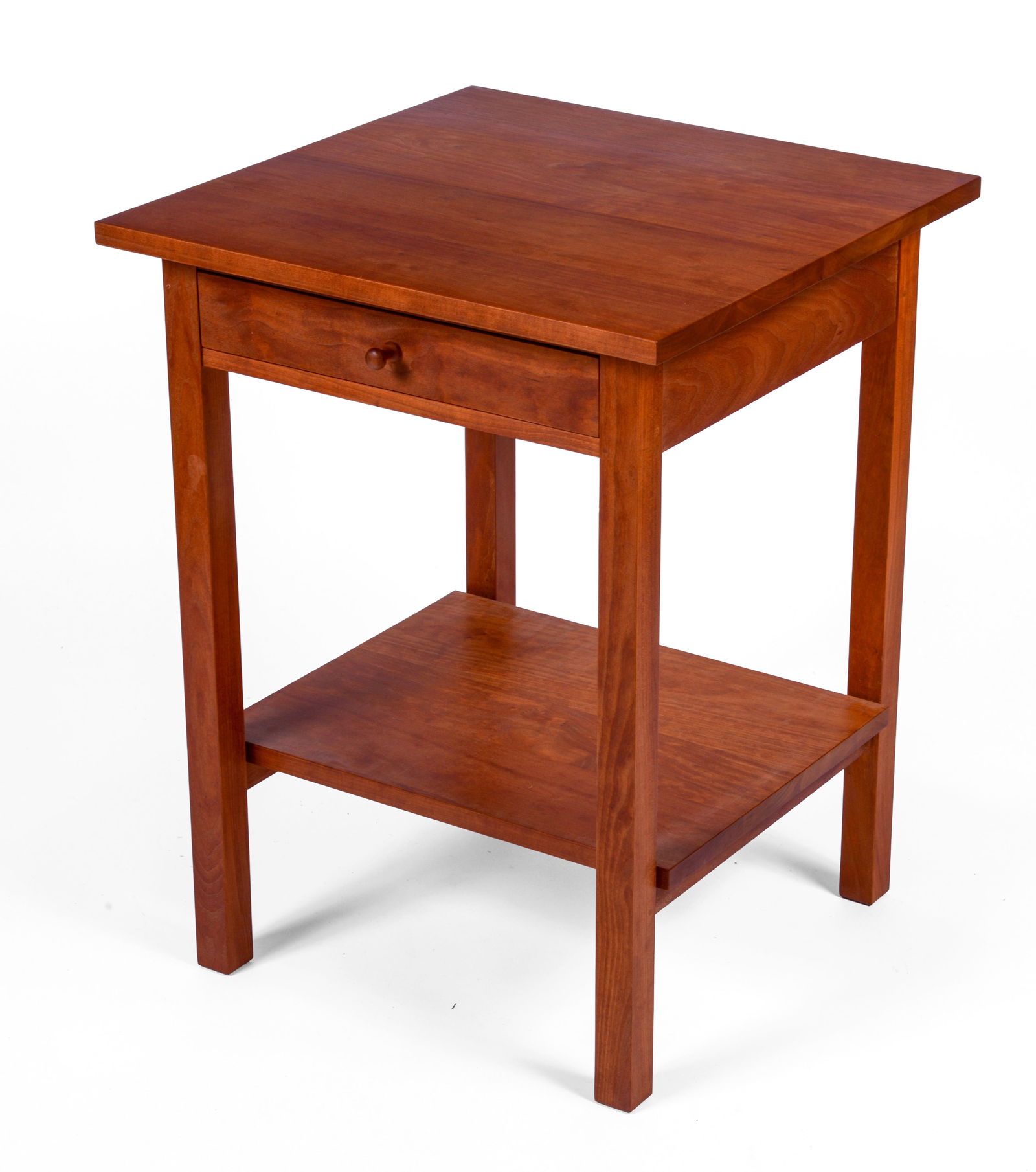 Thomas Moser Cherry Square End Table. (1 of 6)