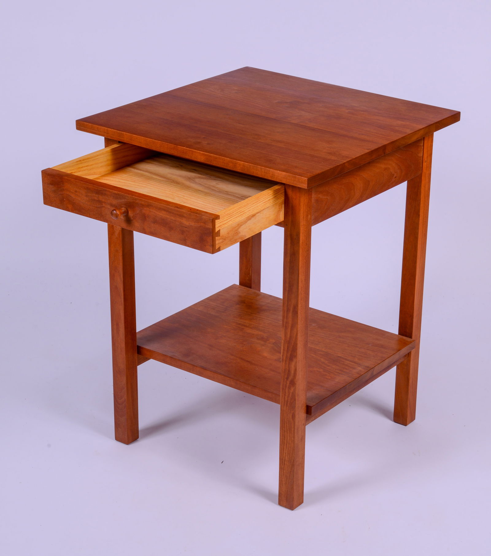 Thomas Moser Cherry Square End Table. - 2